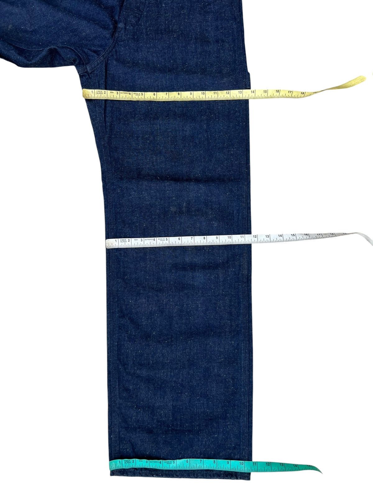 Freewheelers APACHE Japan Indigo Blue Denim Loose Military Work Jeans Size US 29 - 5 Thumbnail