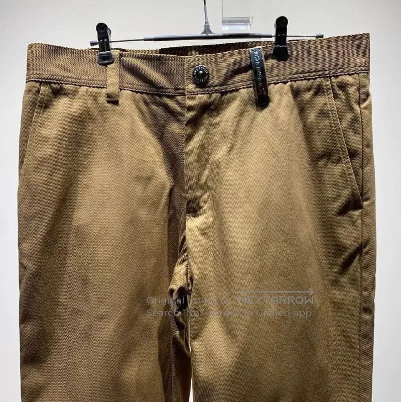 Burberry Burberry Casual Cotton Trousers in Khaki. Size US 44 / EU 60 - 7 Thumbnail