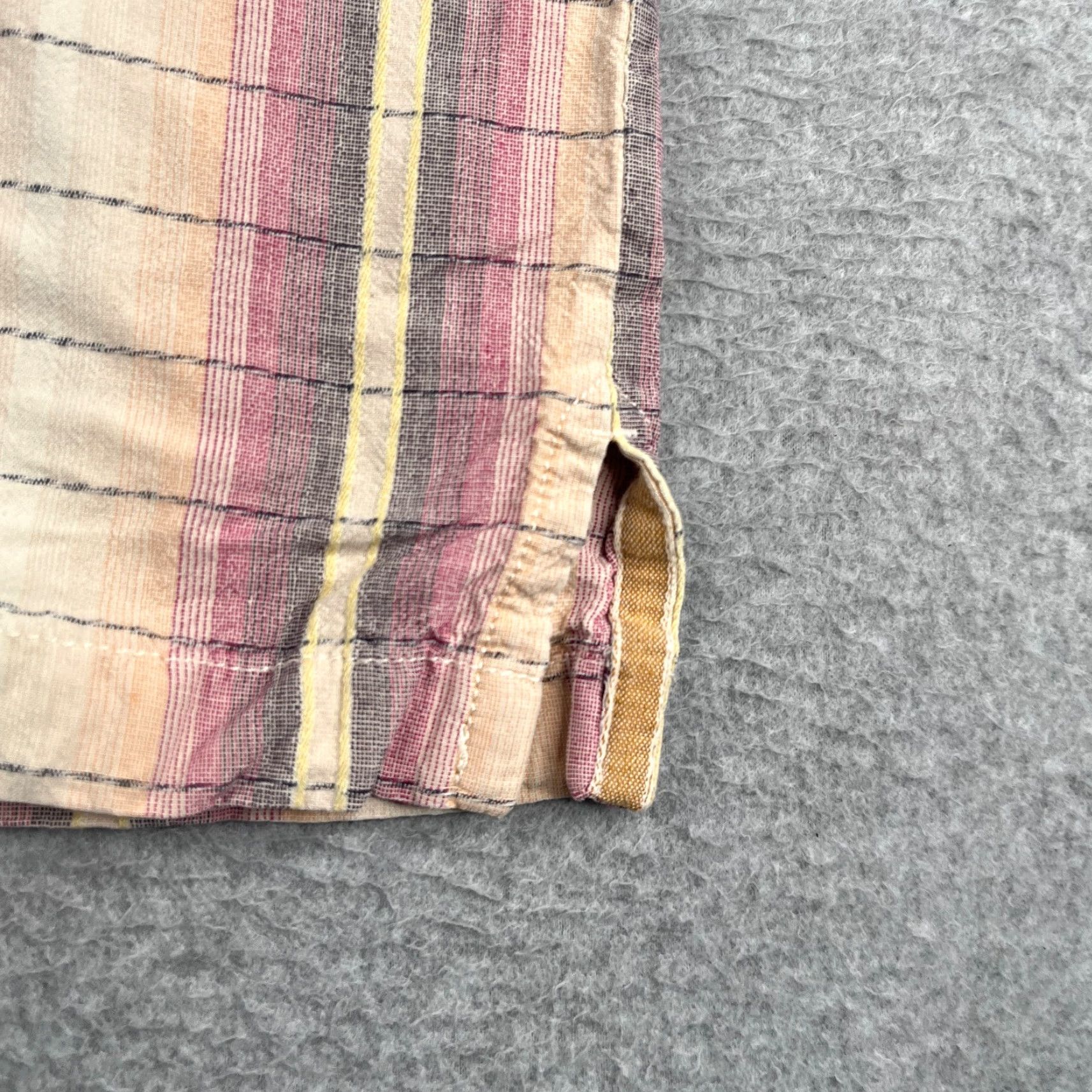 Tommy Bahama Tommy Bahama Shirt Mens L Silk Blend Tropical Striped Button Up Short Sleeve Multicolor Size US L / EU 52-54 / 3 - 2 Thumbnail