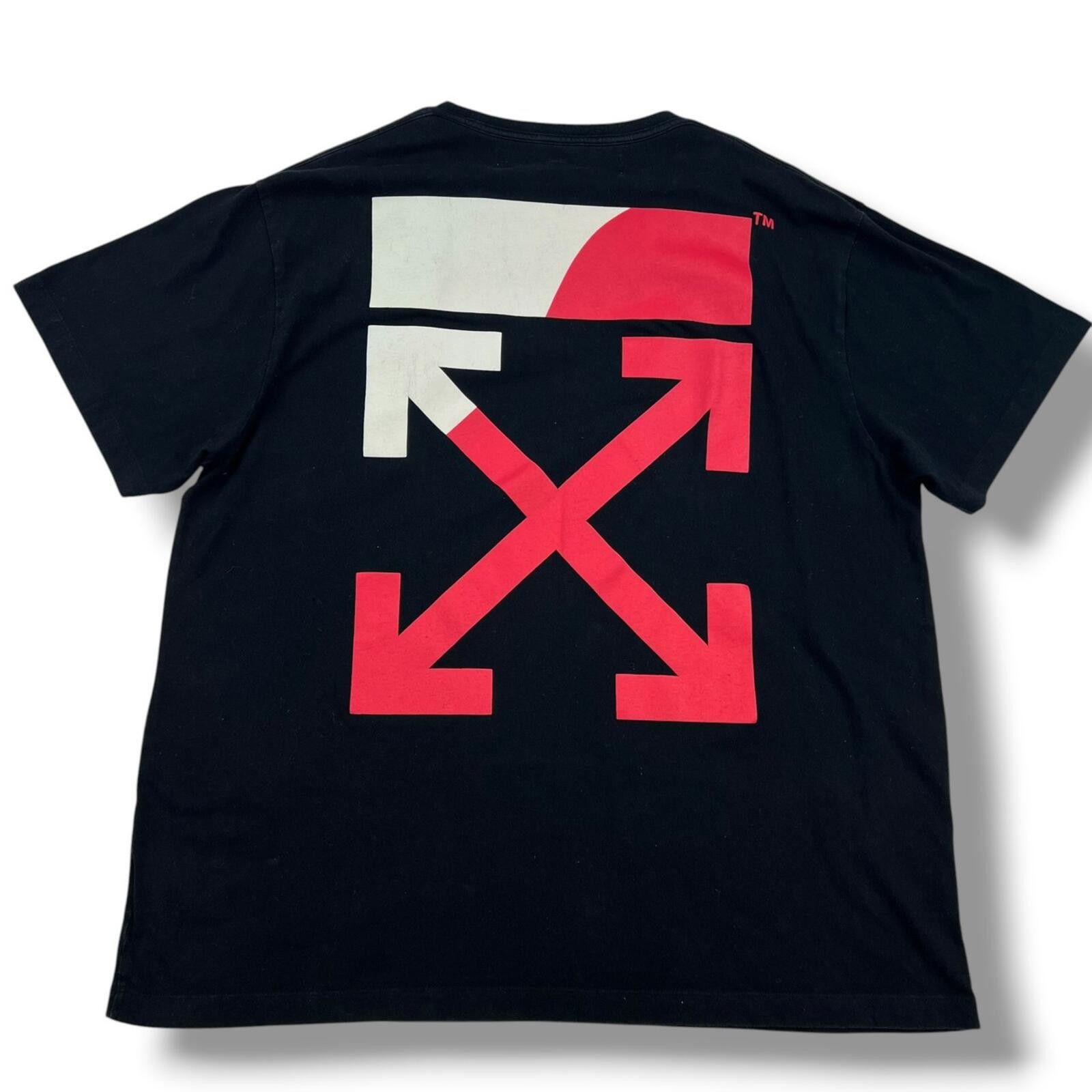 Off-White Off-White Split Arrows Black T Shirt Size US XXL / EU 58 / 5 - 2 Thumbnail