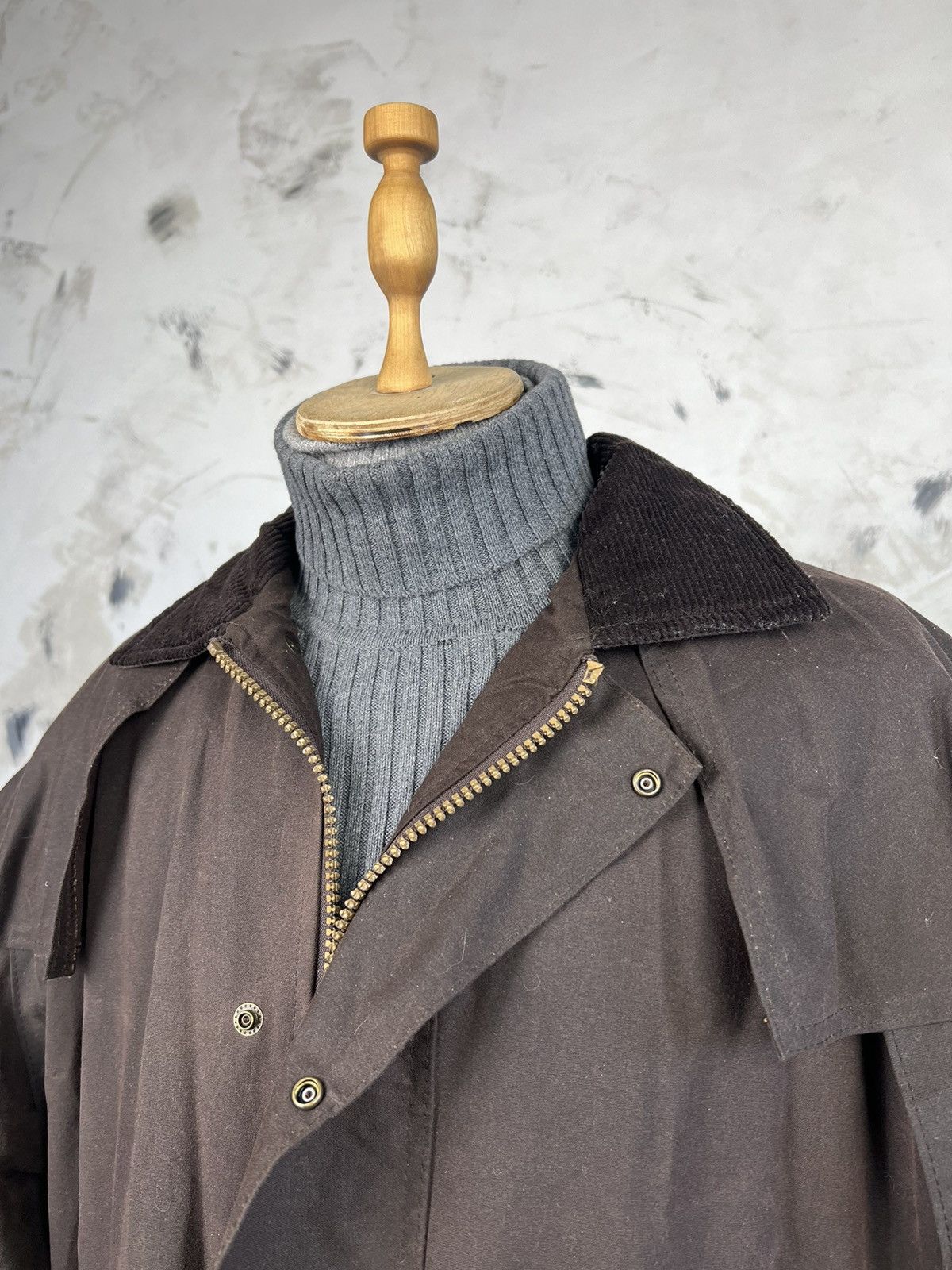 Vintage Vintage Ben Nevis Waxed Jacket Long Coat Size L - XL Size US L / EU 52-54 / 3 - 8 Thumbnail