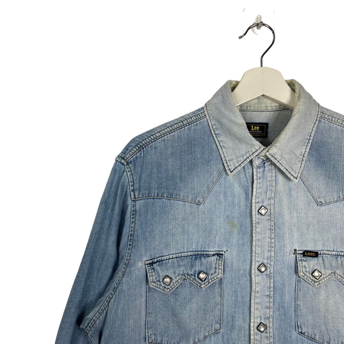 Lee 🔥 VINTAGE LEE CAMBRAY WESTERN SHIRTS Size US M / EU 48-50 / 2 - 4 Thumbnail