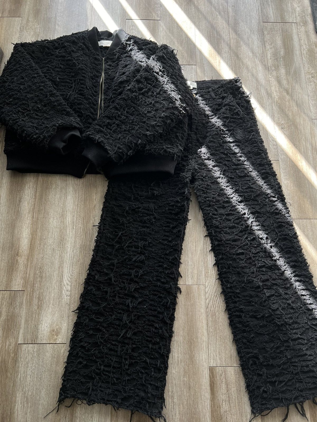 Untitled Artworks The Beginning Is The End Inferus Boro Denim Jacket Size US L / EU 52-54 / 3 - 4 Thumbnail