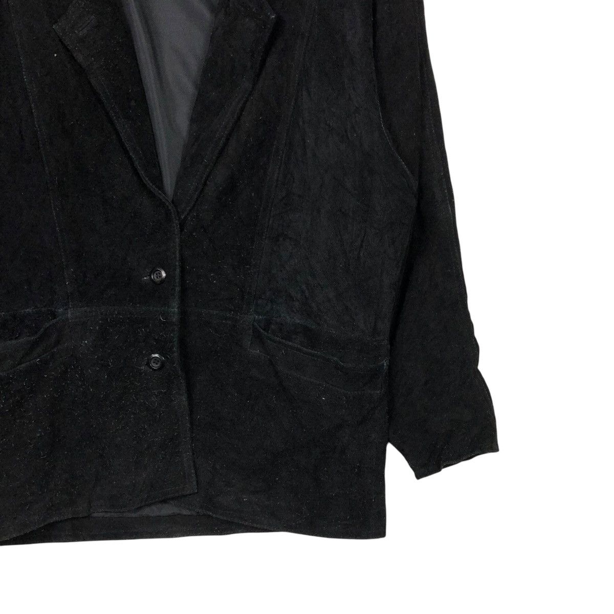 Japanese Brand 🔥VINTAGE LEATHER JACKET DOUBLE BREAST LEATHER & HIDE Size US L / EU 52-54 / 3 - 6 Thumbnail