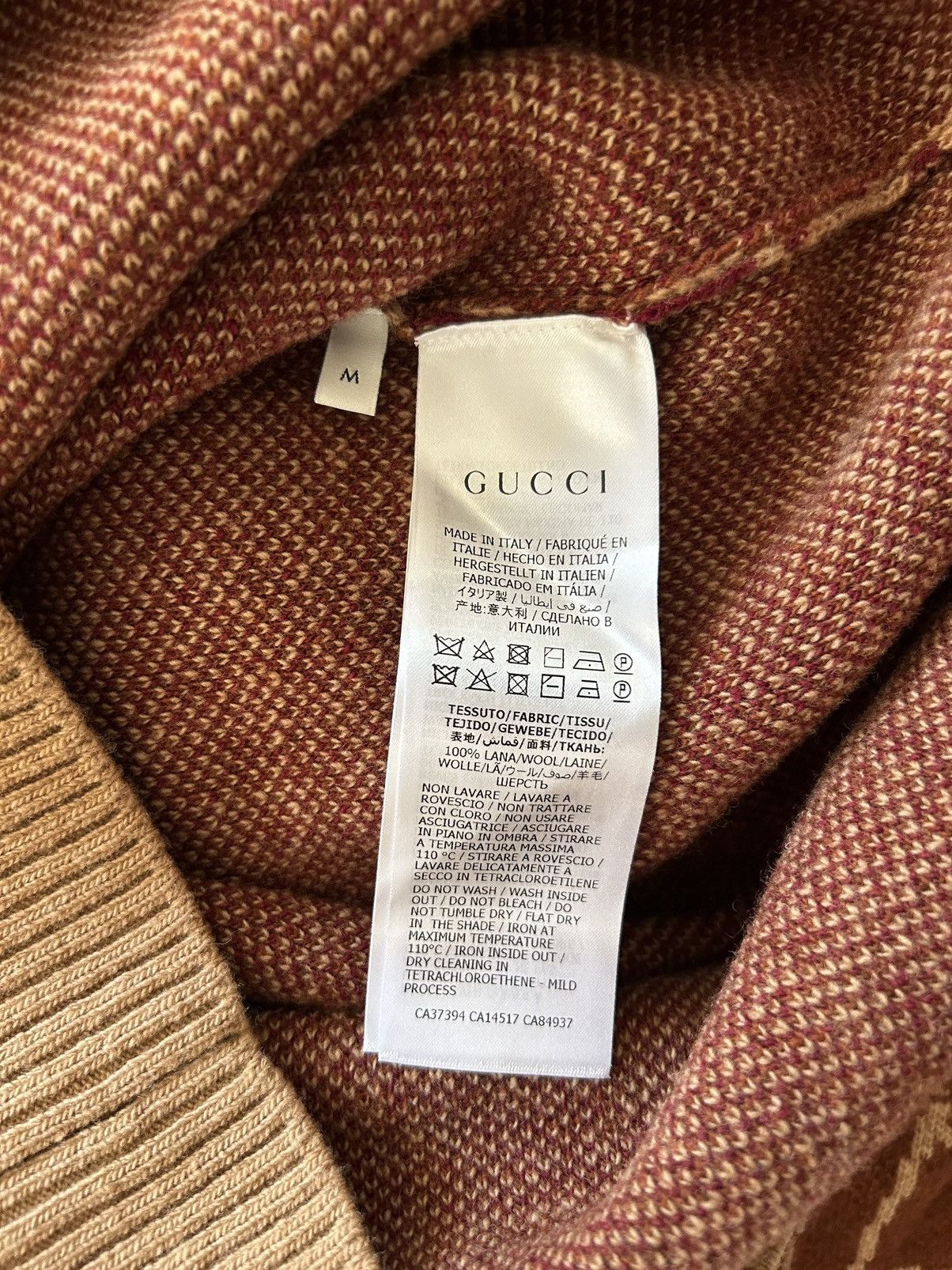 Gucci Luggage Knit Sweater Size US M / EU 48-50 / 2 - 5 Thumbnail