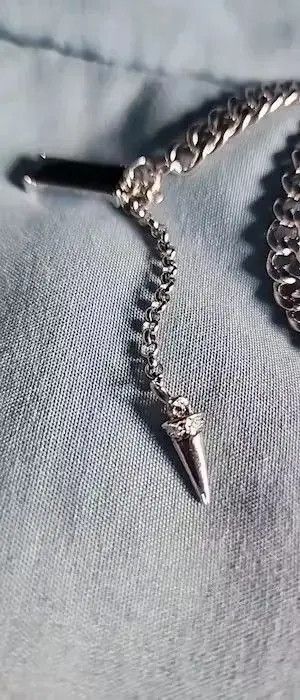 VIBE Trend Conical Black Crystal Pendant Necklace Size ONE SIZE - 4 Thumbnail