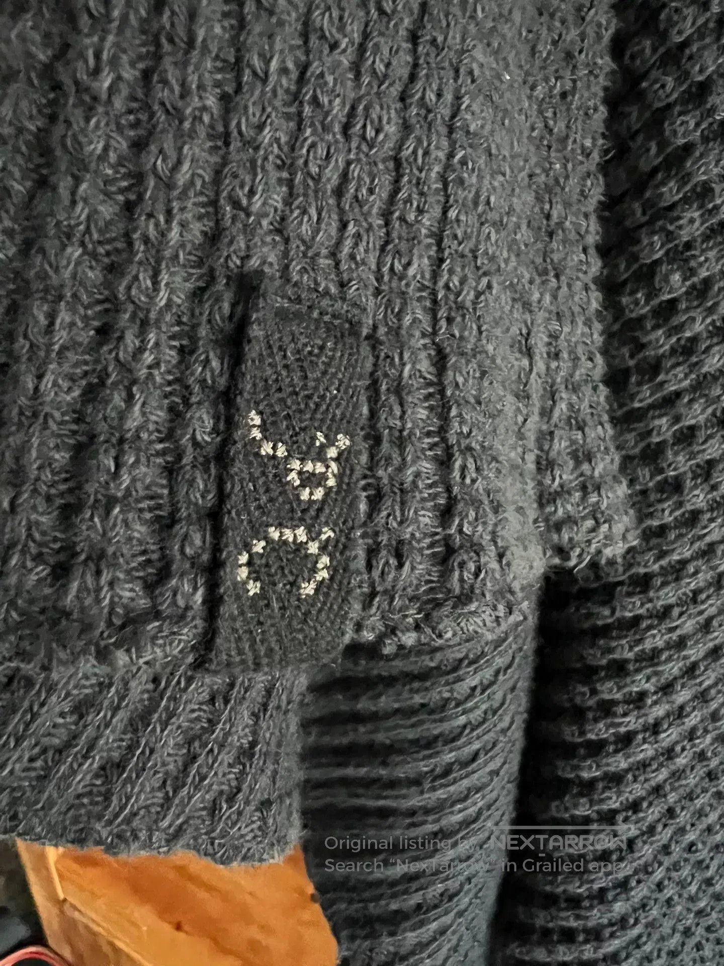 Porter Classic classic waffle knit crewneck sweatshirt. Size US M / EU 48-50 / 2 - 5 Thumbnail