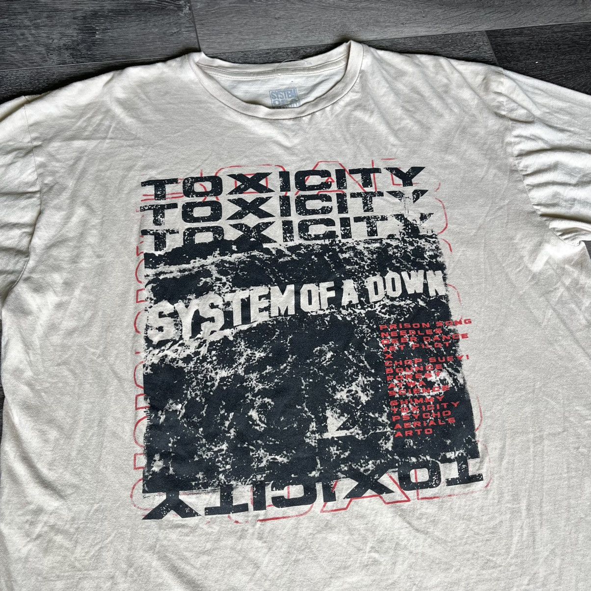 Band Tees System of a Down Toxicity Repeat Album Brand Logo Tee Shirt Size US XL / EU 56 / 4 - 2 Thumbnail