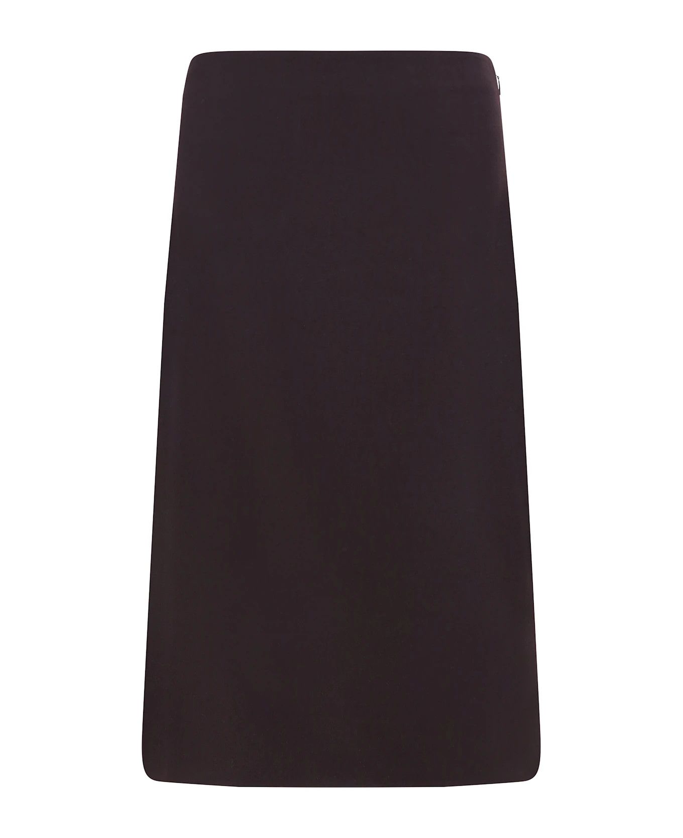 Fendi o1s1wg110226 Midi Skirt in Chocolate Brown Size 26" / US 2 / IT 38 - 1 Thumbnail