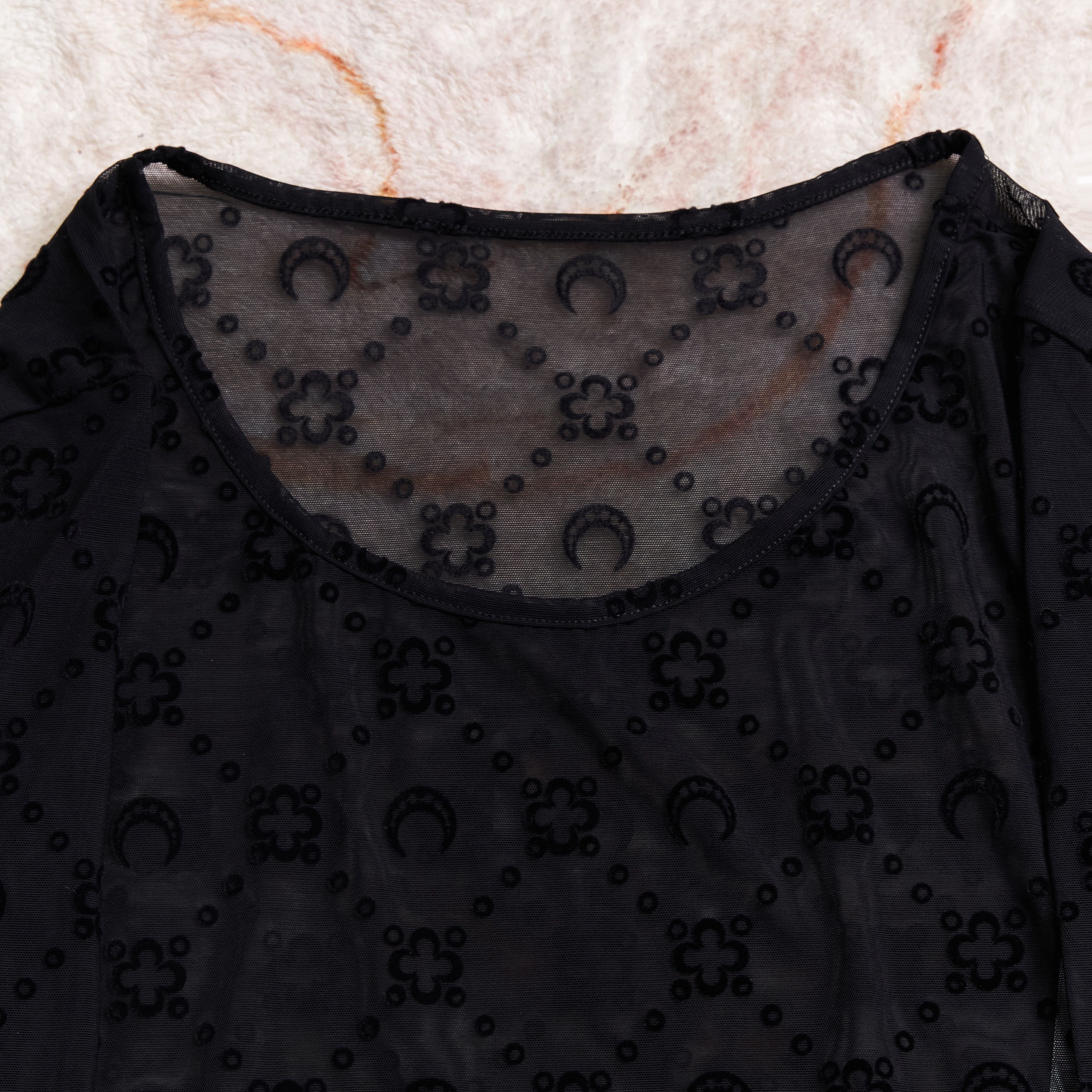 Marine Serre MARINE SERRE Monogram Crewneck Top Size M / US 6-8 / IT 42-44 - 3 Thumbnail