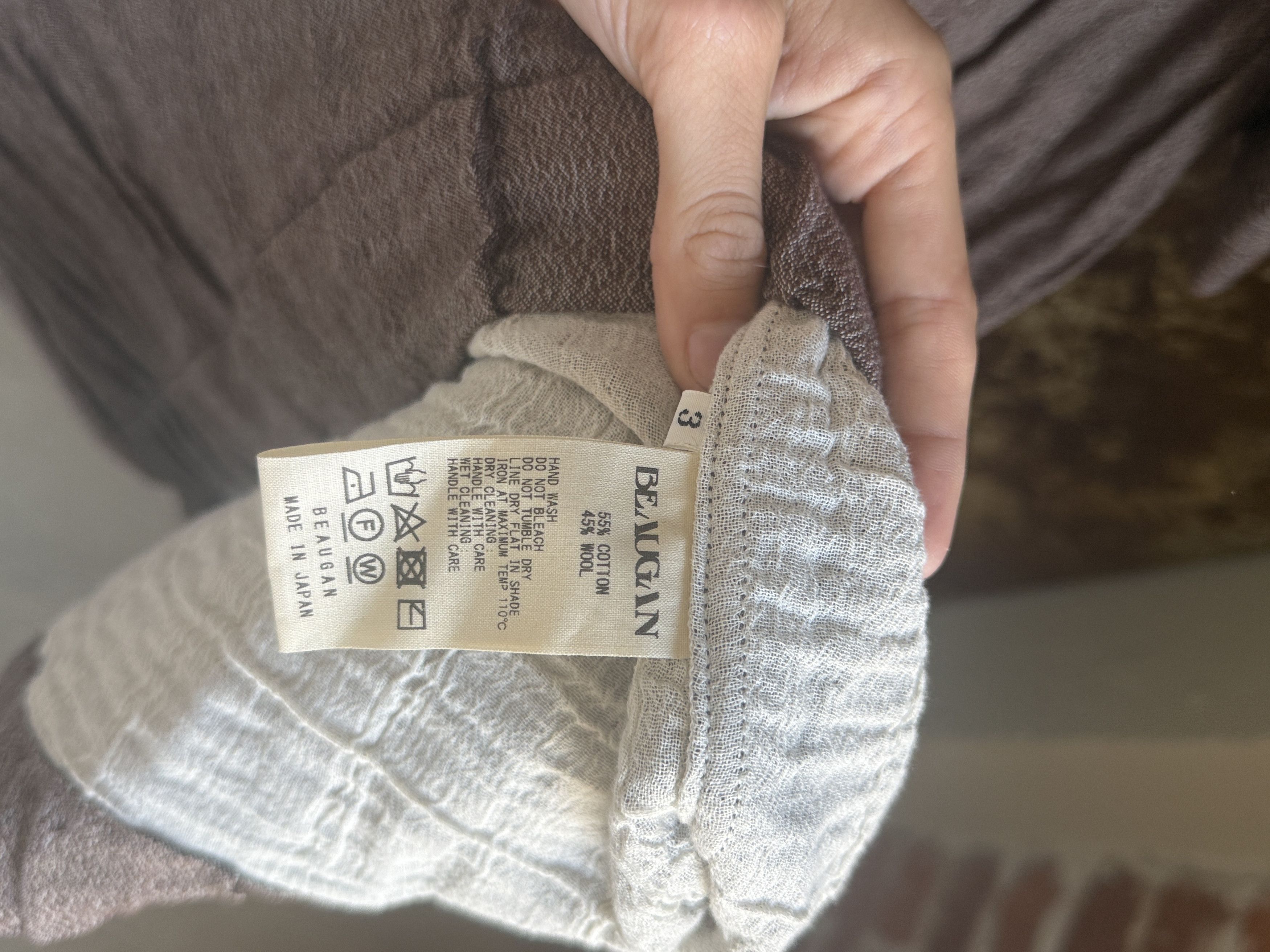 Beaugan $1170 NWT BEAUGAN GAUZE SACK DRESS Size L / US 10 / IT 46 - 12 Thumbnail
