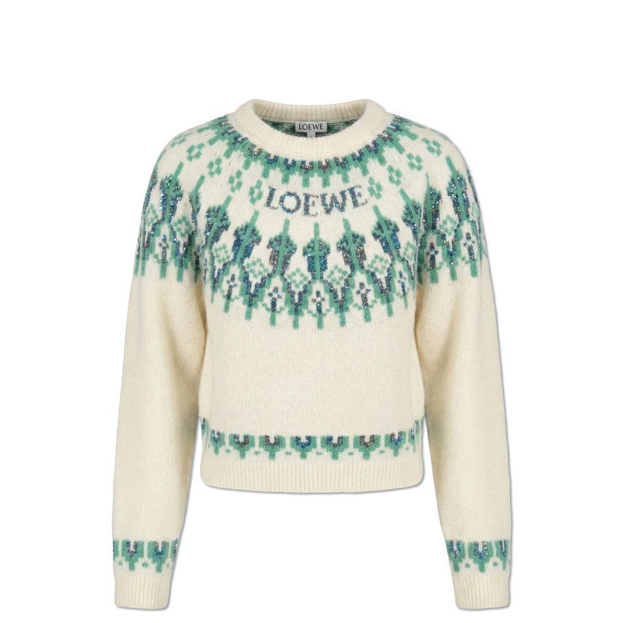 Loewe LOEWE Cream Sweater New & Authentic (Men's size:S;) Size US S / EU 44-46 / 1 - 1 Preview