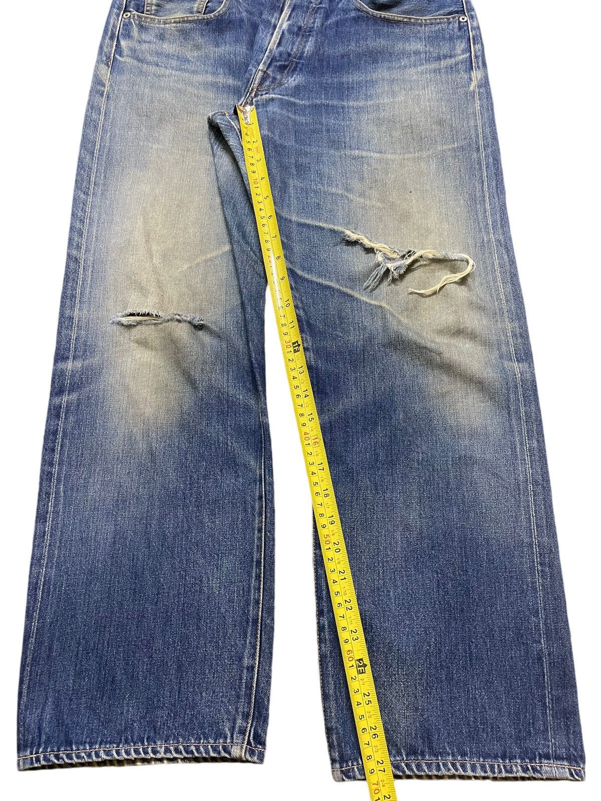 Post Overalls Vintage 80s Made In Usa Post O’Alls Selvedge Mud Wash Loose Size US 34 / EU 50 - 16 Thumbnail