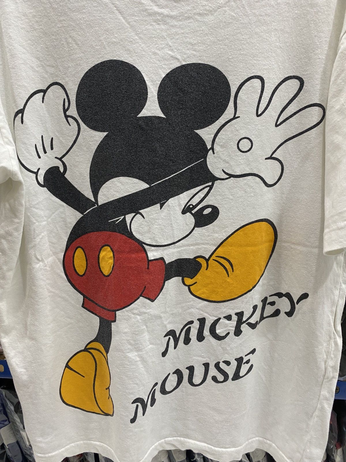 Disney VINTAGE MICKEY MOUSE MIRROR TSHIRT Size US L / EU 52-54 / 3 - 6 Thumbnail