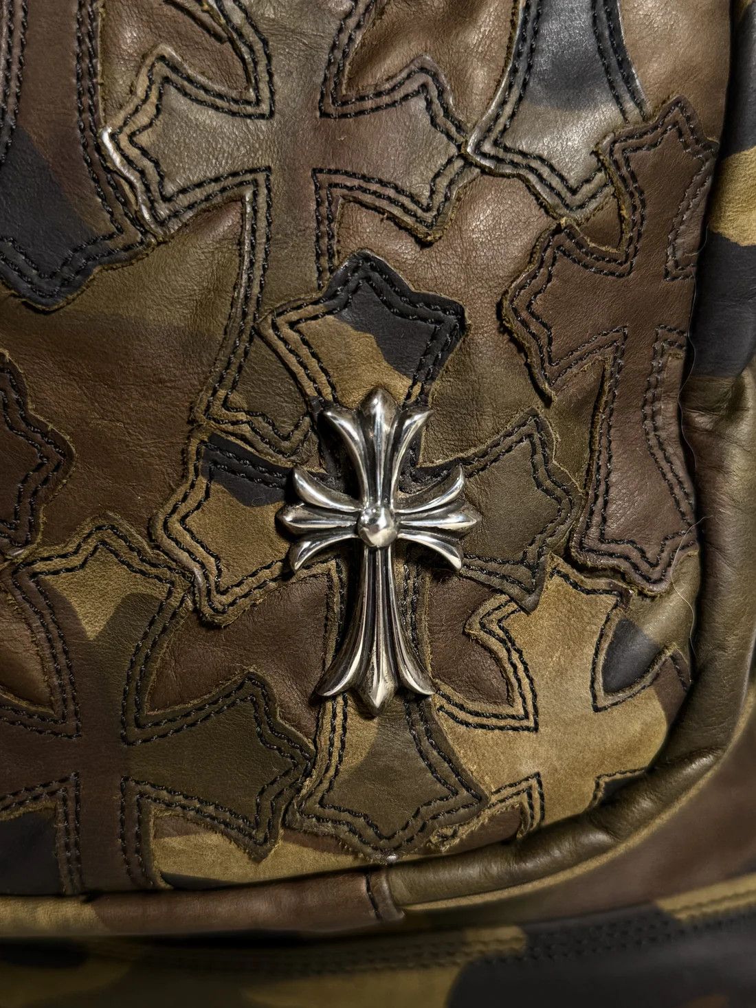Chrome Hearts Camoflauge Cross Patch 7th Grade Backpack Size ONE SIZE - 7 Thumbnail