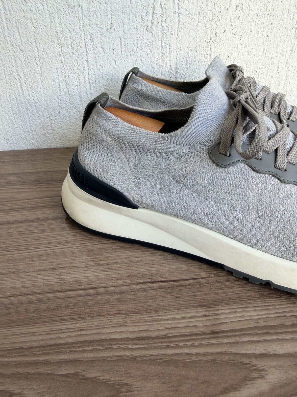 Brunello Cucinelli Cotton knit Sneaker Size US 12 / EU 45 - 9 Thumbnail