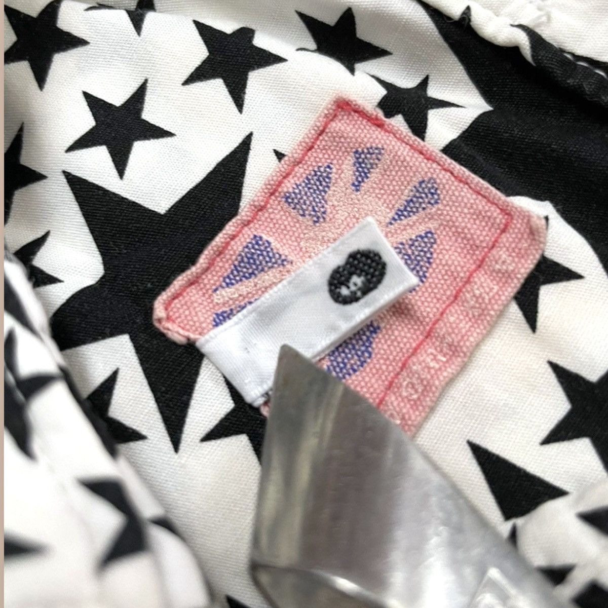 Bape OG Bape Bapesta Full print Star long sleeve shirt Size US L / EU 52-54 / 3 - 13 Thumbnail