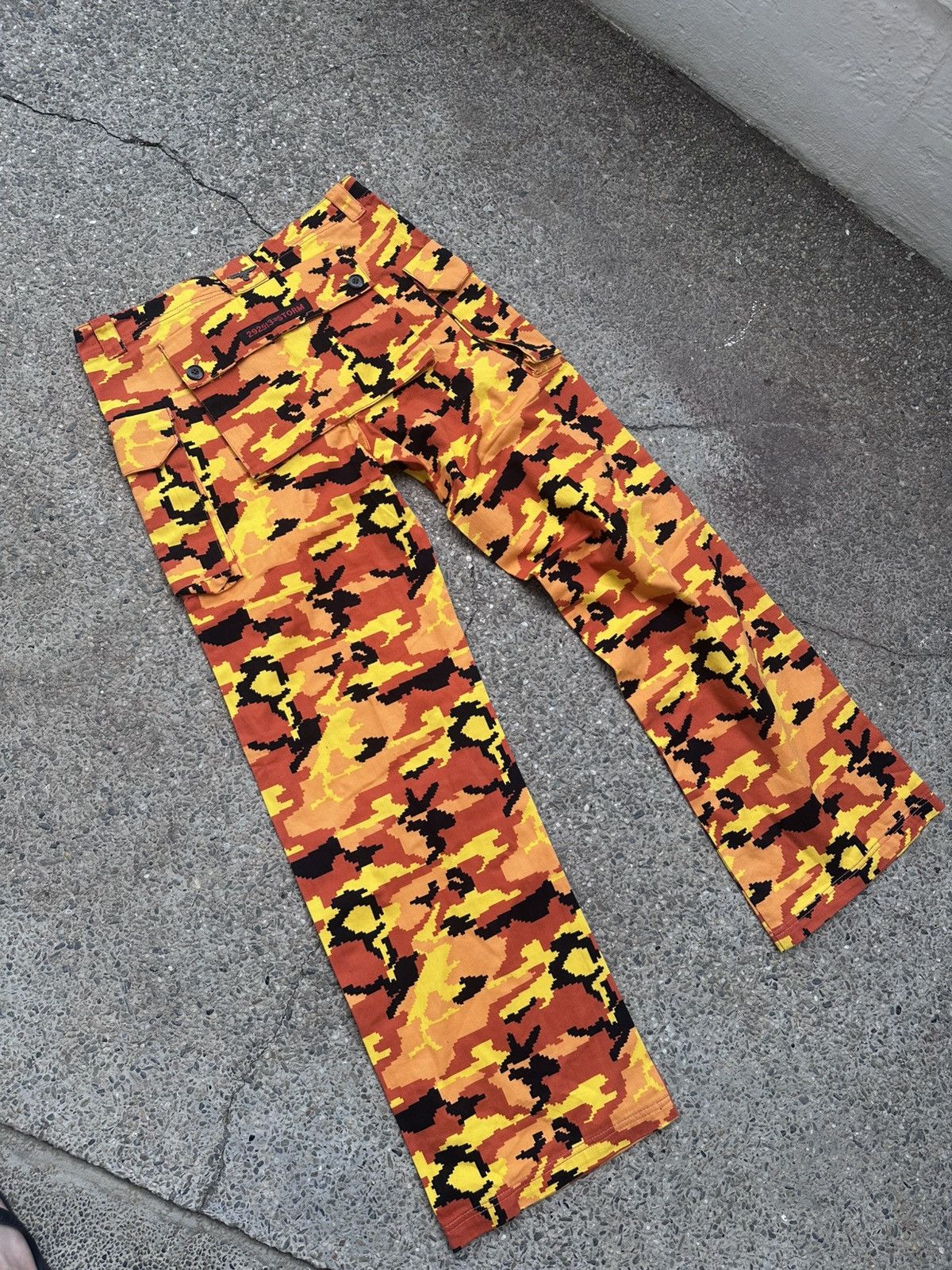 Japanese Brand Japan storm camo pants RARE! Size US 32 / EU 48 - 6 Thumbnail
