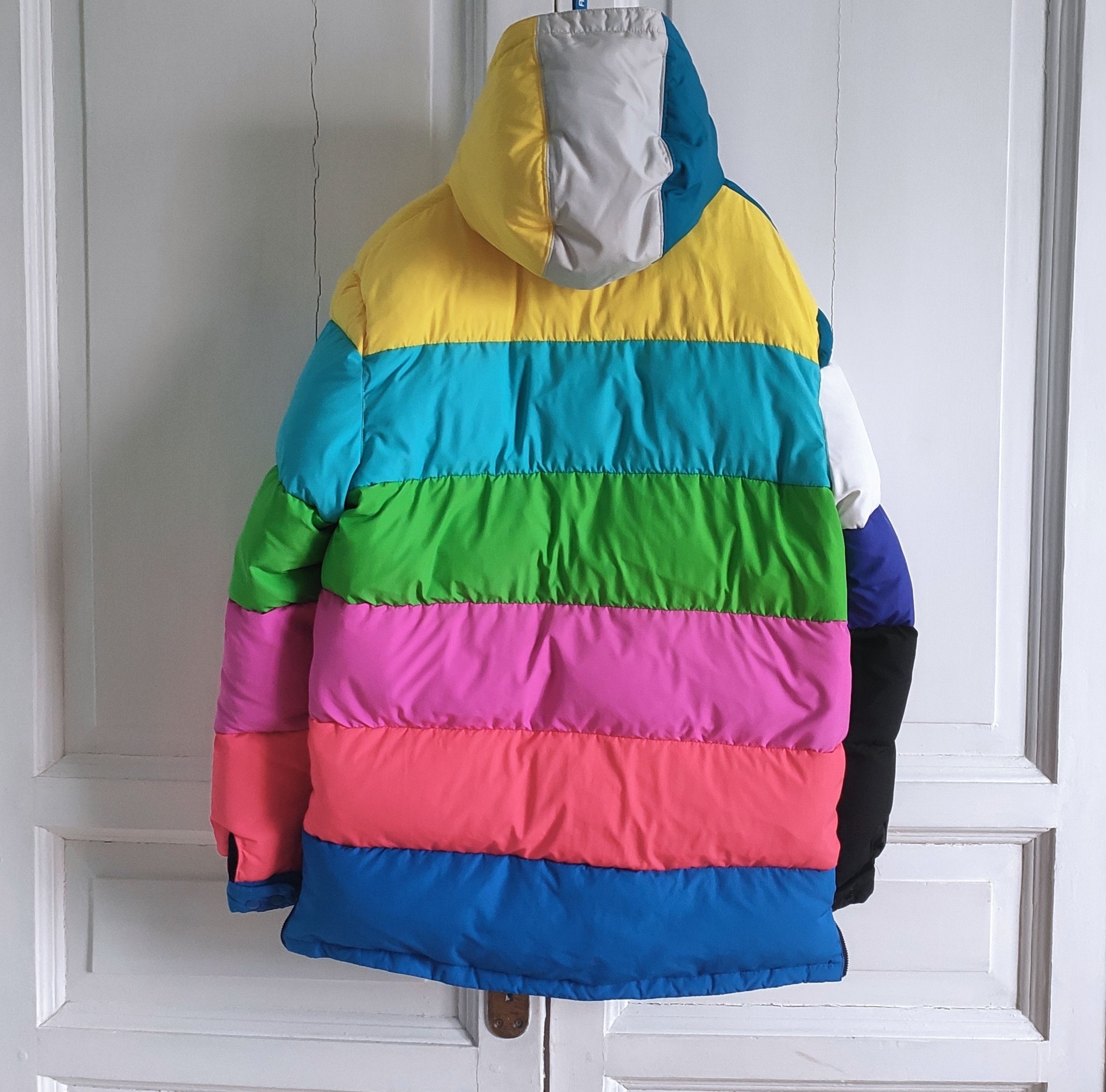 Jeremy Scott RARE! FW09 TV color bars puffer Size ONE SIZE - 6 Thumbnail