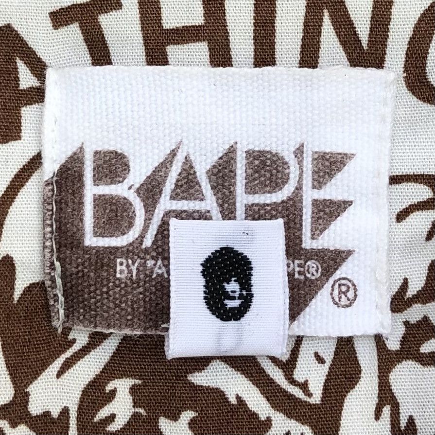 Bape Newspaper Logo Button Up Shirt Size US M / EU 48-50 / 2 - 20 Thumbnail