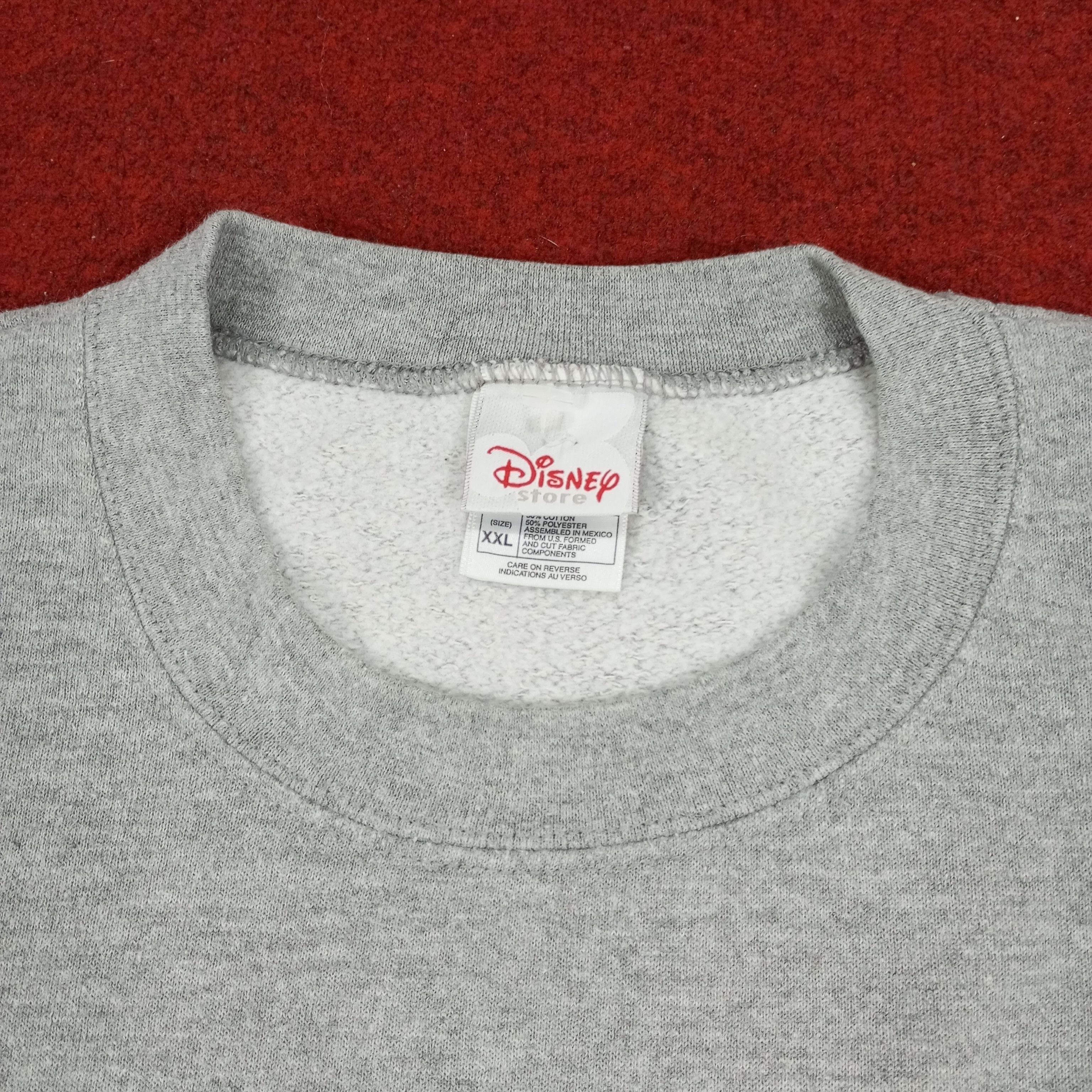 Disney × Mickey Mouse × Vintage Disney Mickey Mouse Cartoon Character Sweatshirt Size US XXL / EU 58 / 5 - 5 Thumbnail