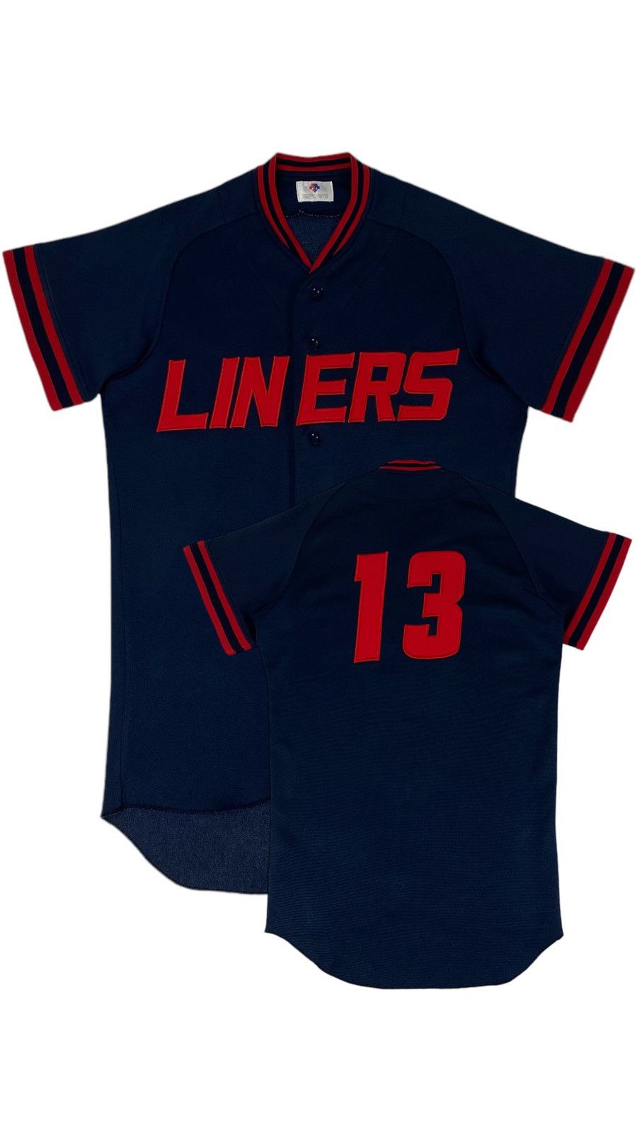 Descente 80s 90s Japan Baseball Team Liners 13 Vintage Jersey Size US M / EU 48-50 / 2 - 1 Thumbnail