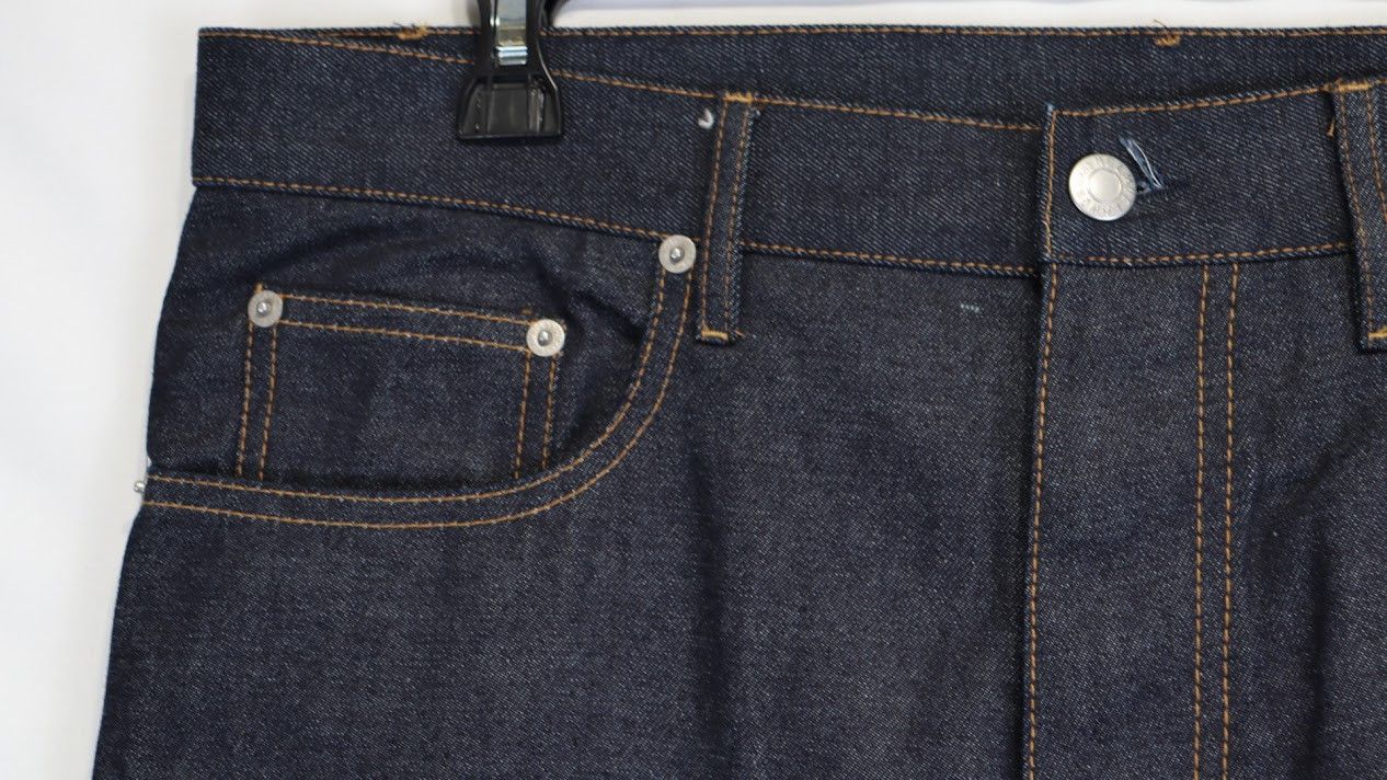 Helmut Lang o1rshd1 Turn up Jean RAW Denim Jeans in Blue Size US 32 / EU 48 - 5 Thumbnail