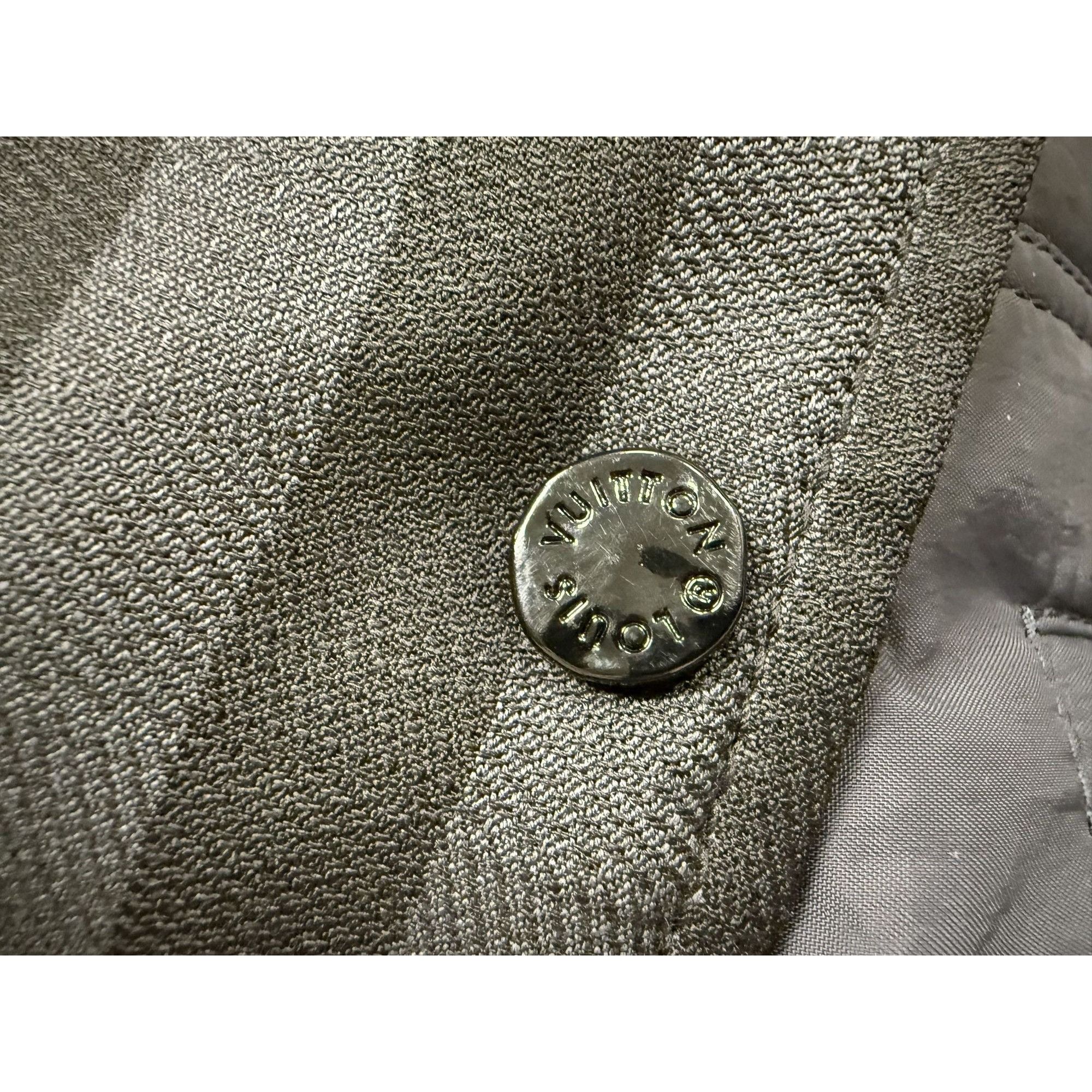 Louis Vuitton Louis Vuitton Mens Navy Quilted Jacket Size 52 Size US L / EU 52-54 / 3 - 18 Thumbnail