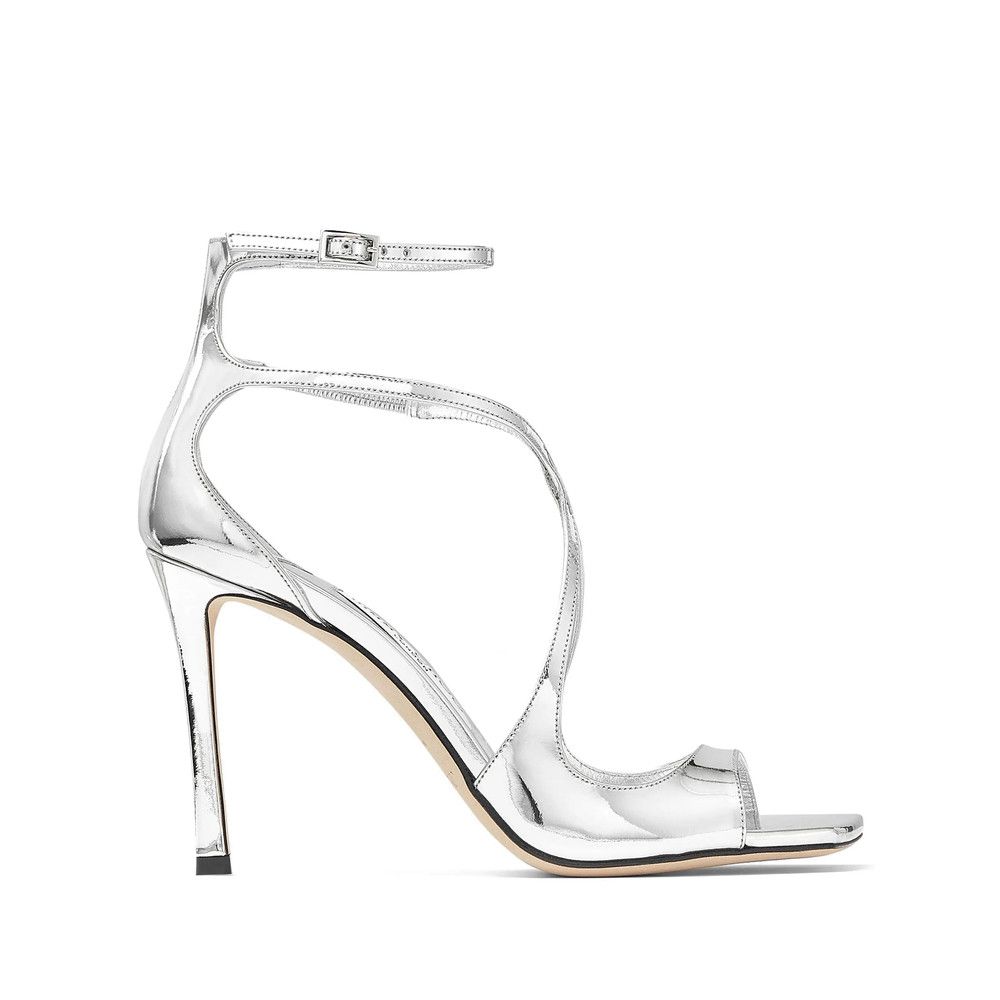 Jimmy Choo Jimmy Choo SILVER Sandals Size US 9 / IT 39 - 1 Thumbnail
