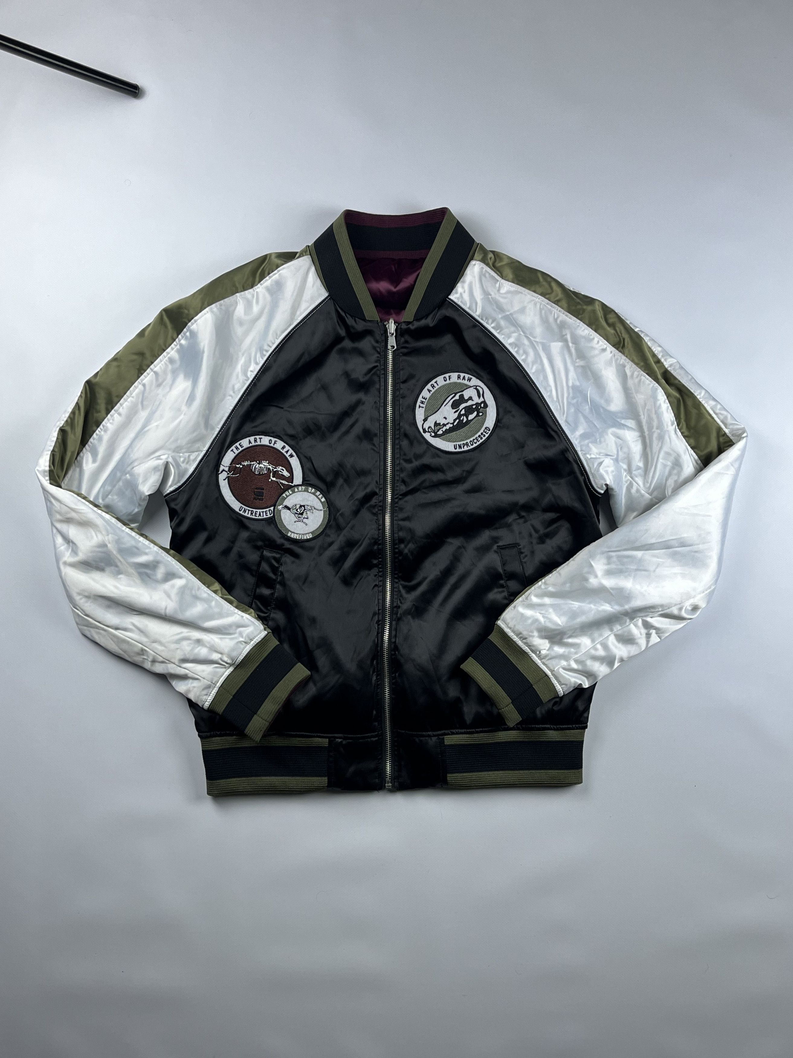 G-Star × Japanese Brand G Star Raw Waly Reversible Bomber Jacket Size US M / EU 48-50 / 2 - 9 Thumbnail