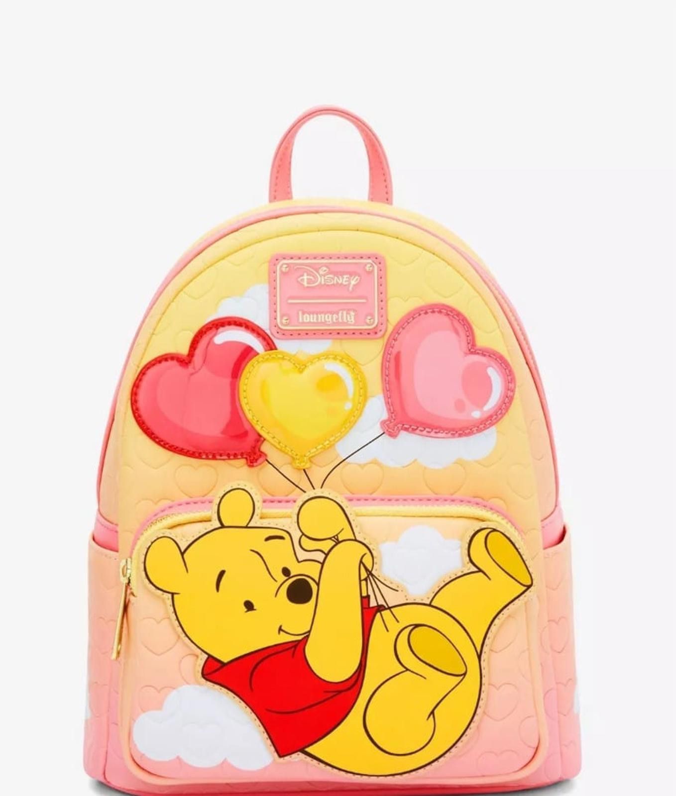 Loungefly Disney Winnie Heart Balloon Pooh Mini Backpack