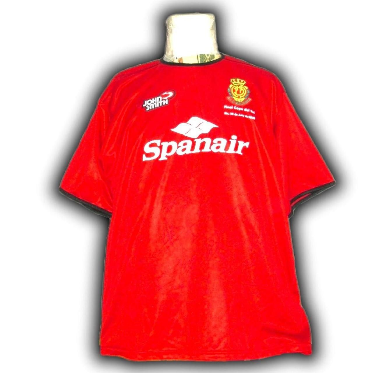 Other RCD Real Mallorca 2002 2003 Jersey John Smith Copa Del Rey Size US XL / EU 56 / 4 - 3 Thumbnail