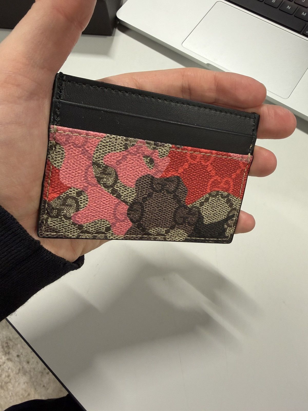 Gucci Gucci GG Camo Card Holder NEW 350$ Size ONE SIZE - 3 Thumbnail