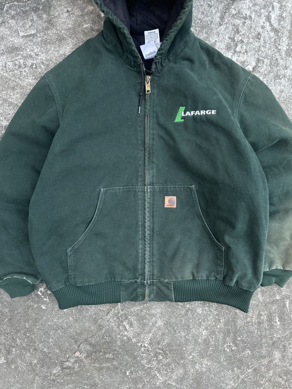 Carhartt Rare! Crazy Vintage Y2K Carhartt J130 SPC Hooded Jacket Size US XL / EU 56 / 4 - 3 Thumbnail