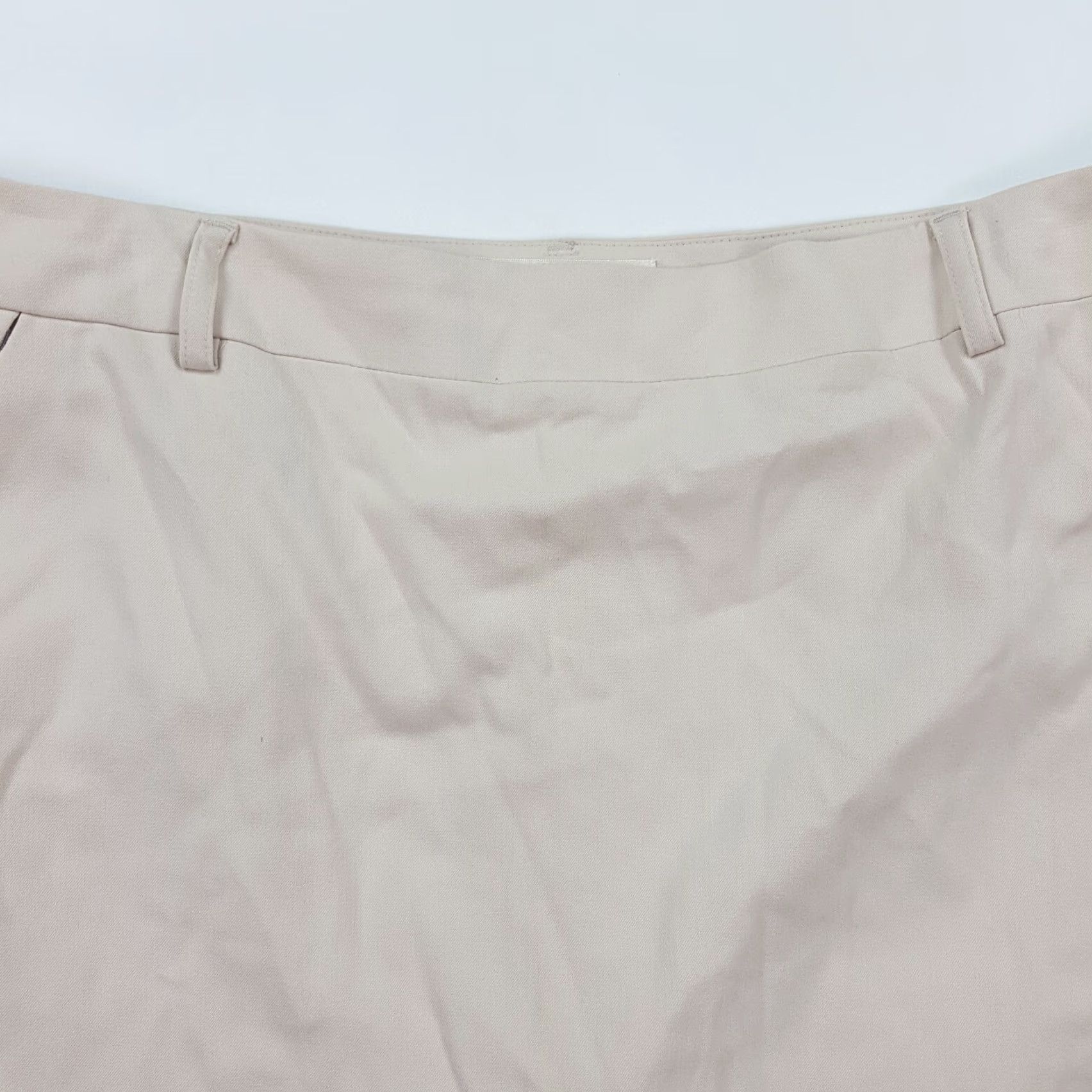 Vintage VINTAGE Teháma Beige Mini Skort Women 14 Skirt Athletic Tennis Golf Short Pockets Beige 14 Womens Skort Size 25" / US 0 / IT 36 - 2 Thumbnail