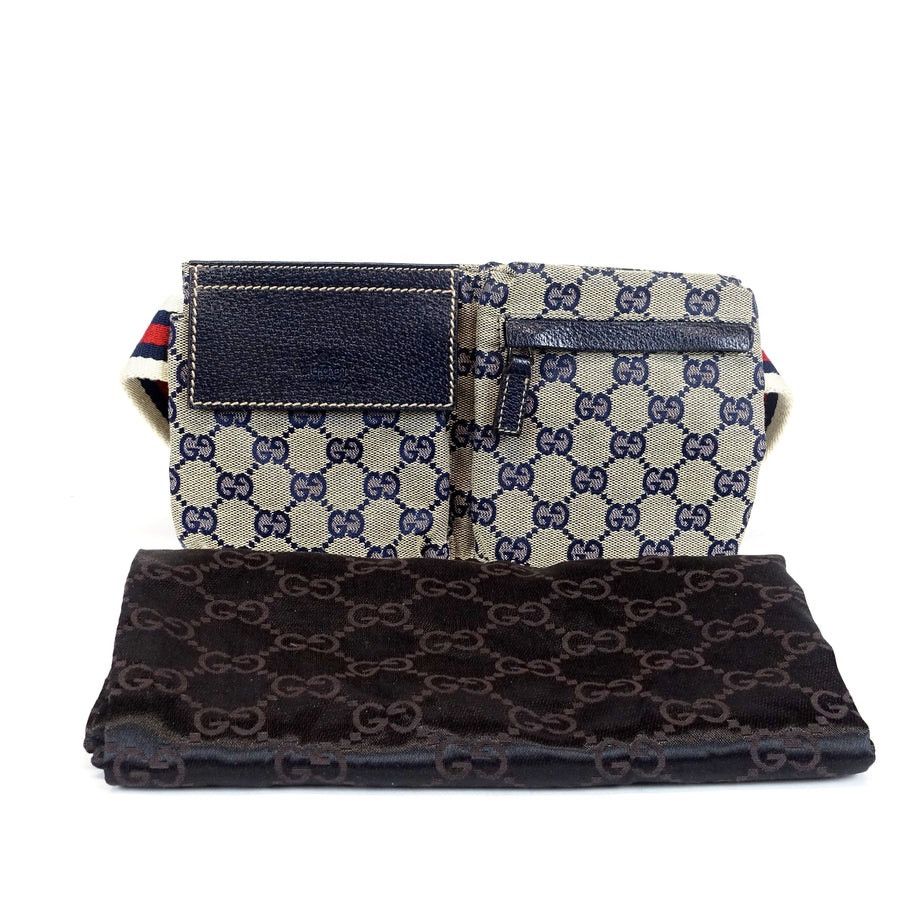 Gucci Authentjc GUCCI GG Canvas Web Belt Bag Multiple Size ONE SIZE - 2 Thumbnail