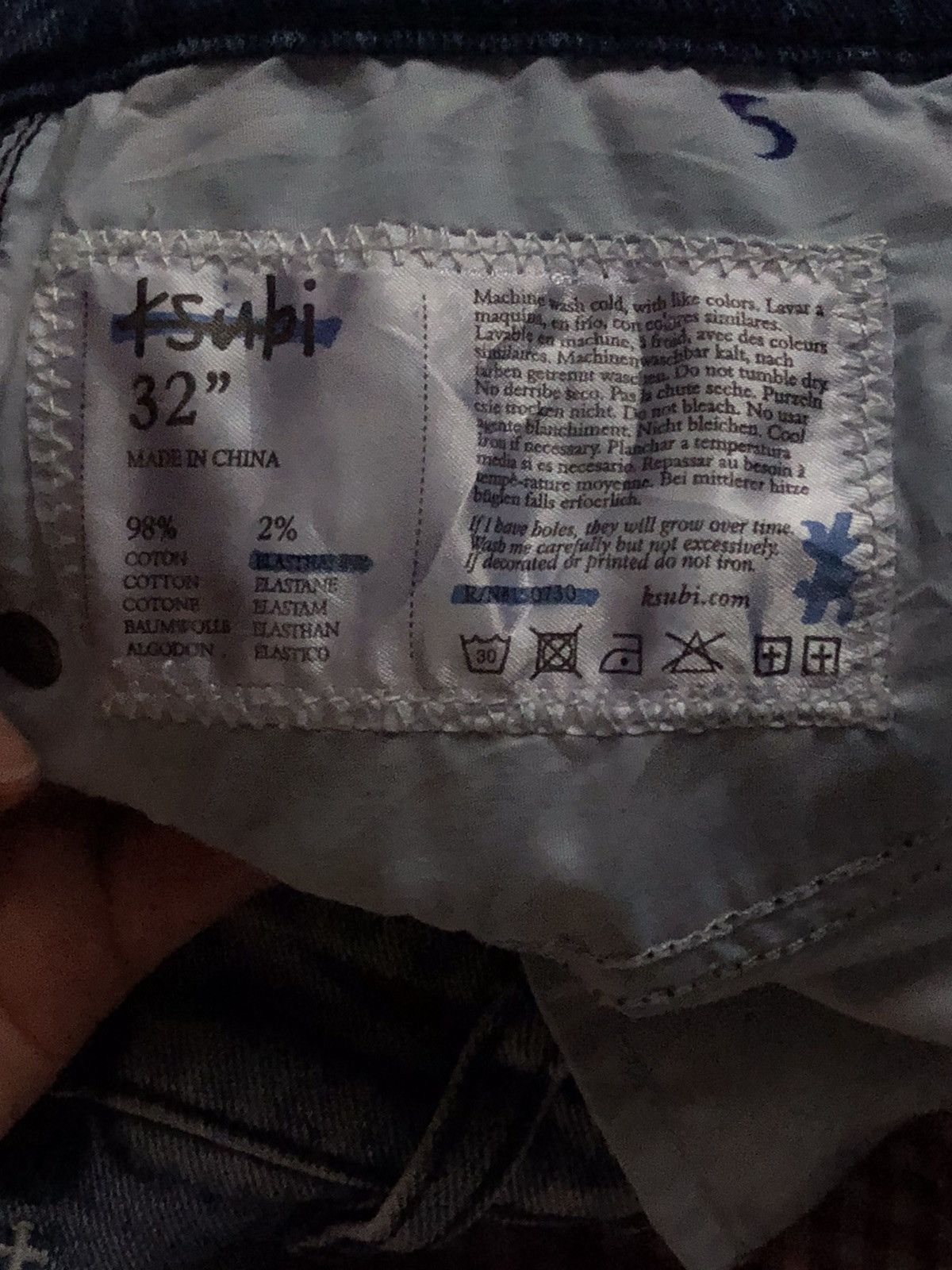 Ksubi Ksubi Distressed Jeans Size US 32 / EU 48 - 12 Thumbnail