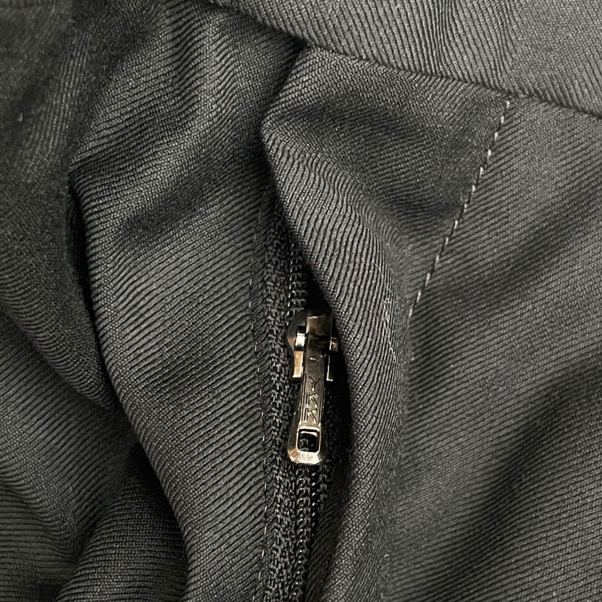 Thierry Mugler RARE Thierry Mugler Wool Long Slim-fit Trousers Black Size US 28 / EU 44 - 14 Thumbnail