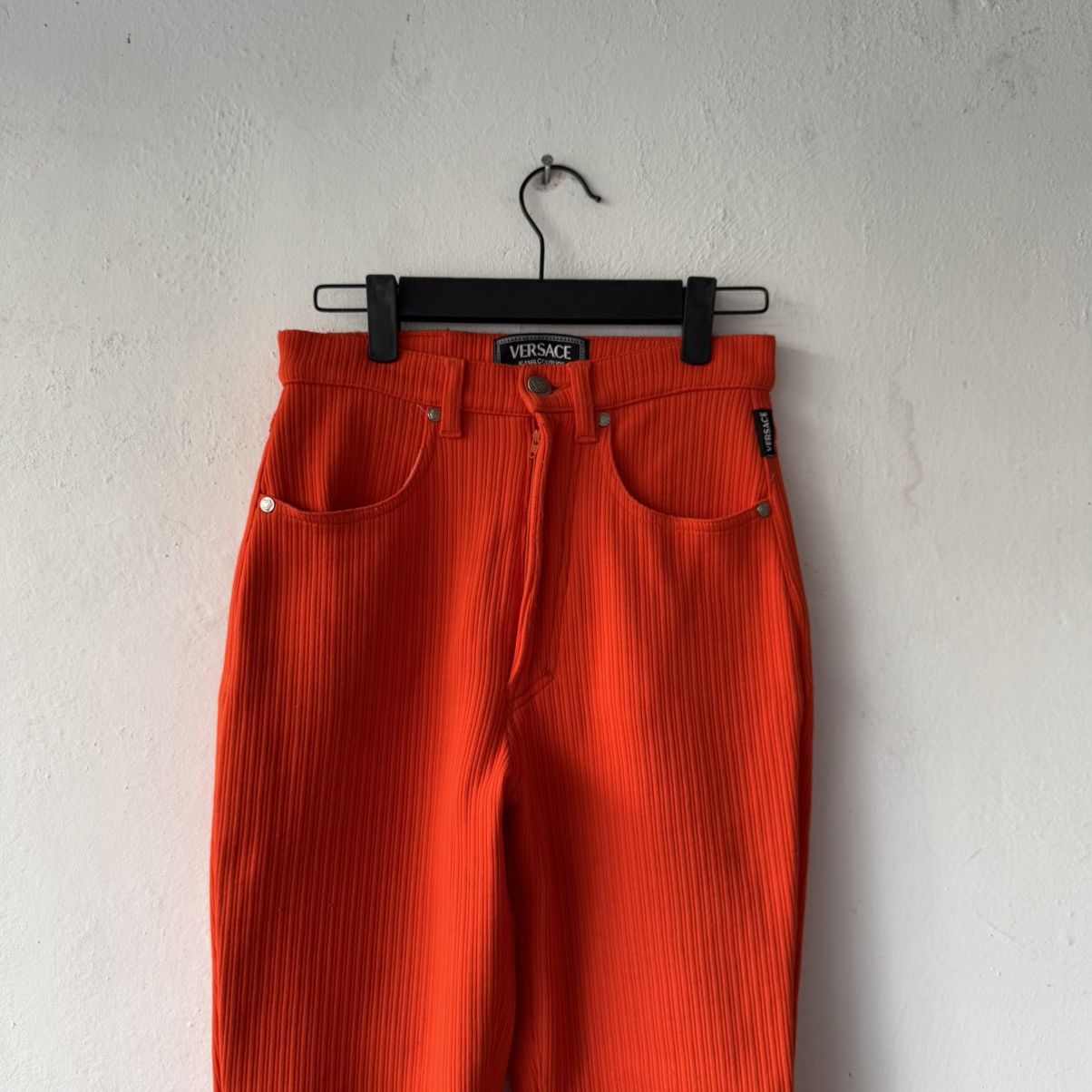 Versace Vintage Versace Corduroy Pants Size 24" / US 00 / IT 34 - 2 Thumbnail