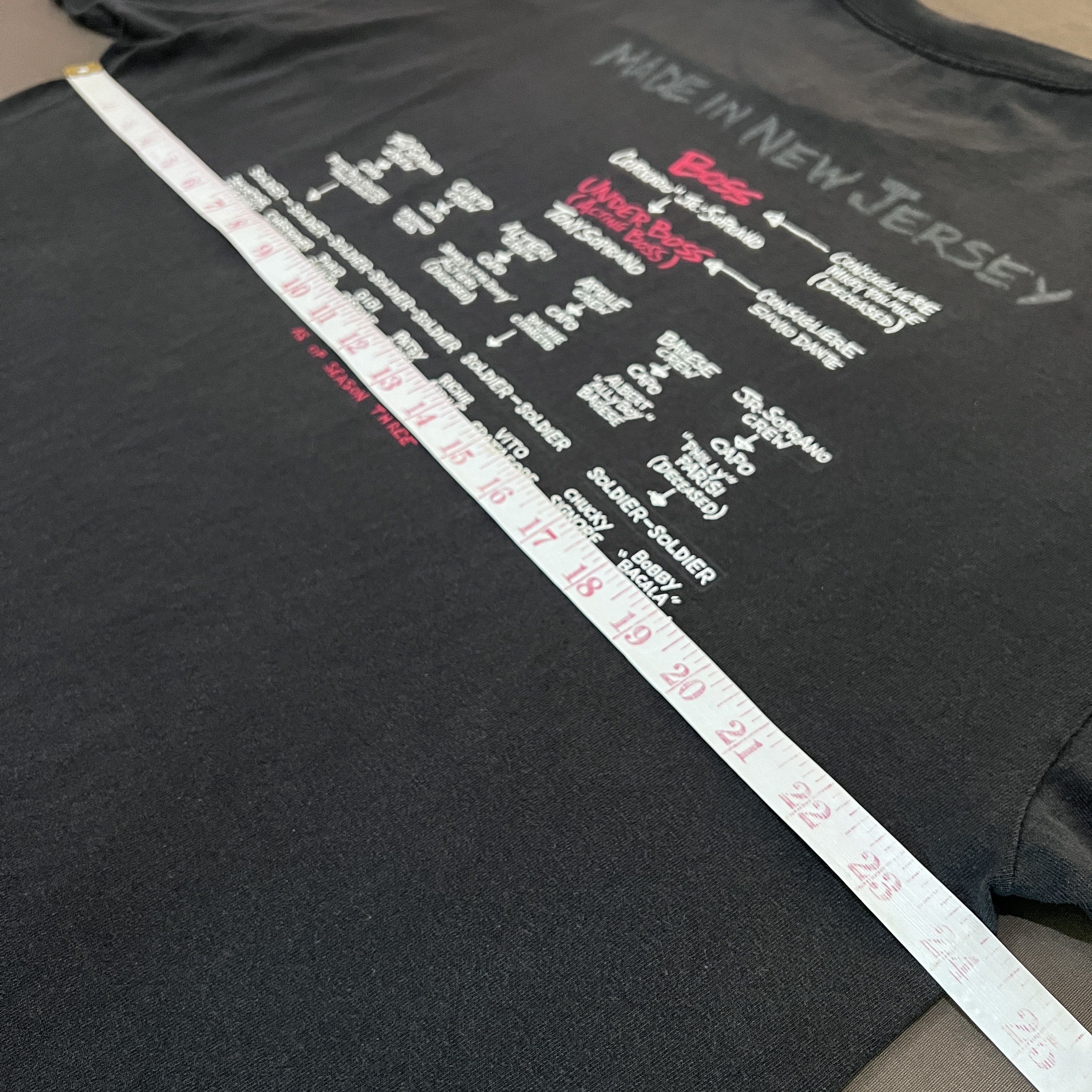 Vintage Vintage 2000s The Sopranos Movie Tee God Father Mob faded Size US XL / EU 56 / 4 - 7 Thumbnail