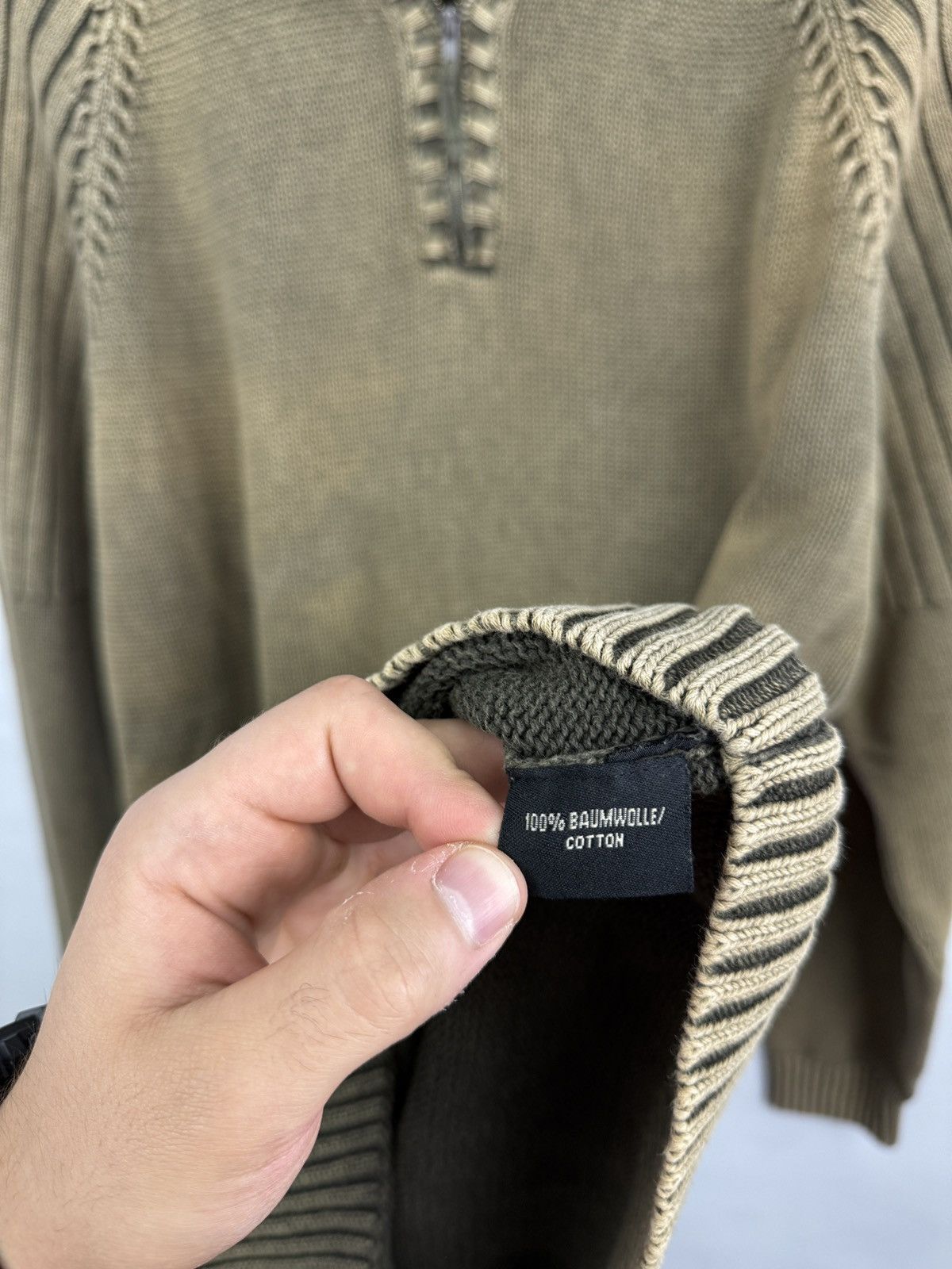 Globe-Trotter 🇺🇸Vtg 90s Globe Trotter Military Faded Sweaters Kapital Style Size US L / EU 52-54 / 3 - 10 Thumbnail