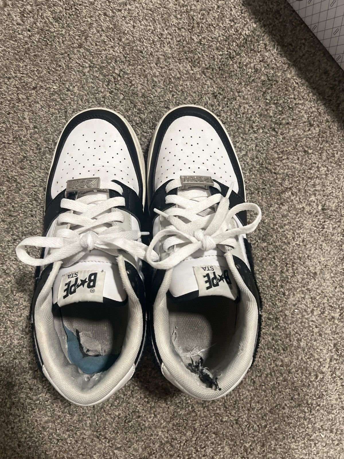 Bape Bapesta Patched Size US 8 / EU 41 - 4 Thumbnail
