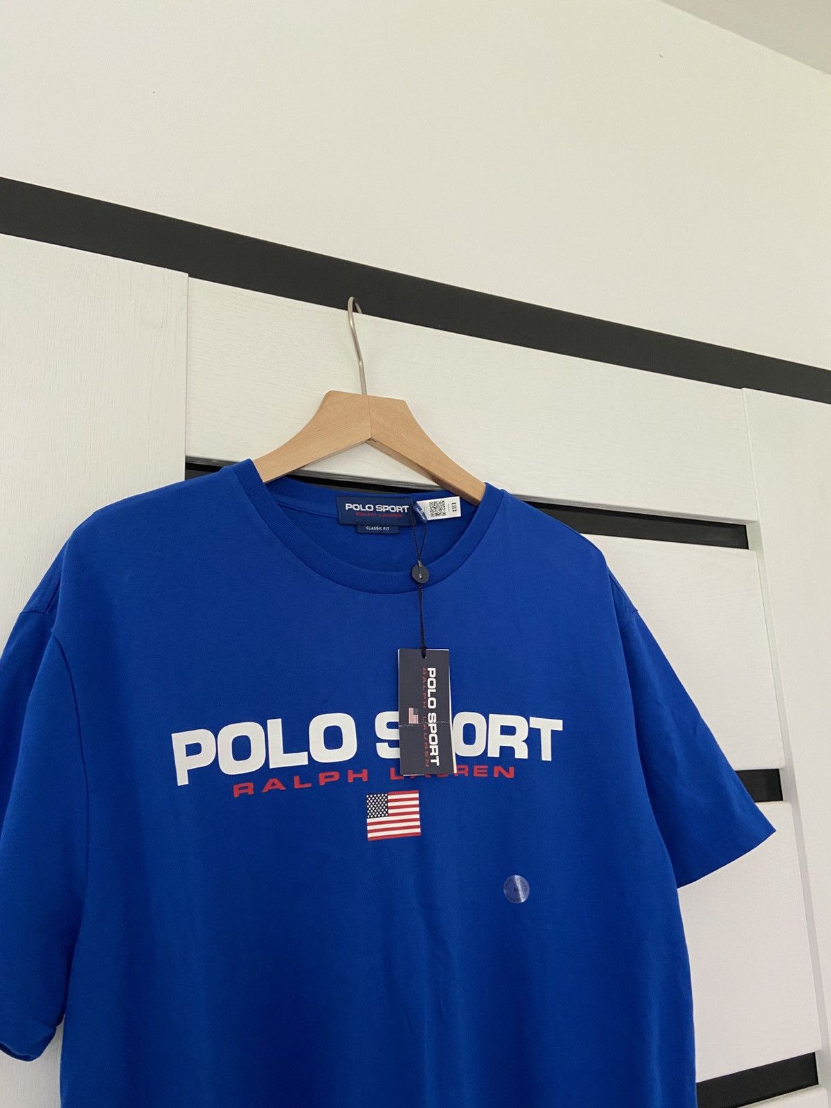 Polo Ralph Lauren New T-shirt Polo Ralph Lauren Sport authentic Blue M Size US M / EU 48-50 / 2 - 2 Thumbnail