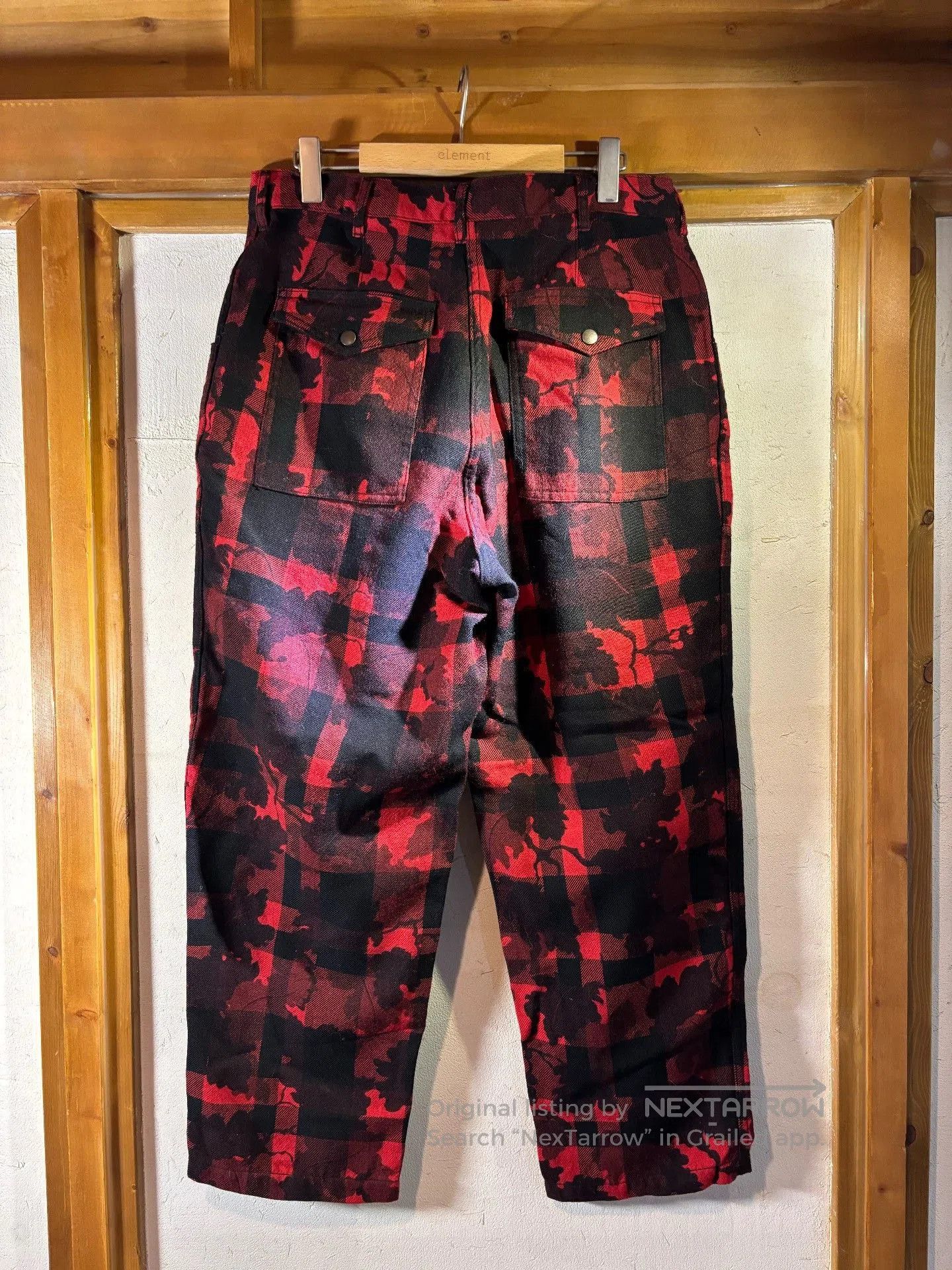 Beams Plus Beams Plus Red Leaf Camo Plaid Pants. Size US 30 / EU 46 - 6 Thumbnail