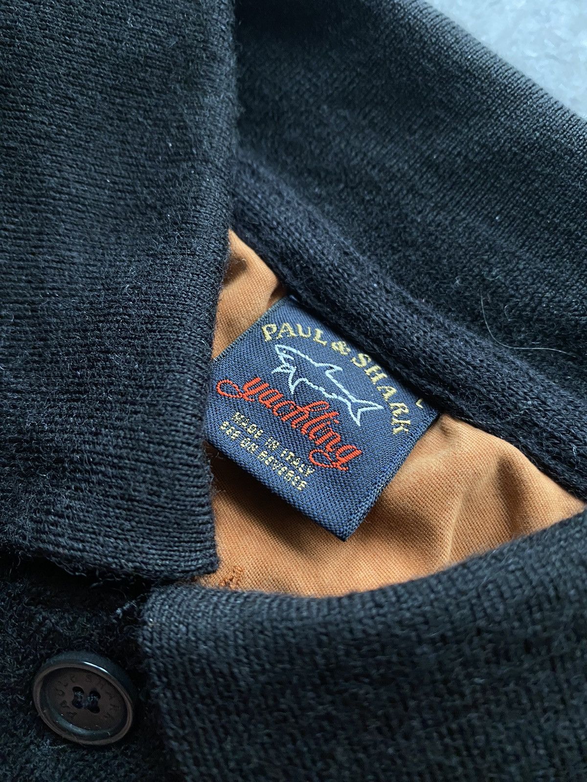 Paul & Shark Vintage Paul & Shark Yachting Sweater Pure Wool 1/3 Zip Size US L / EU 52-54 / 3 - 7 Thumbnail