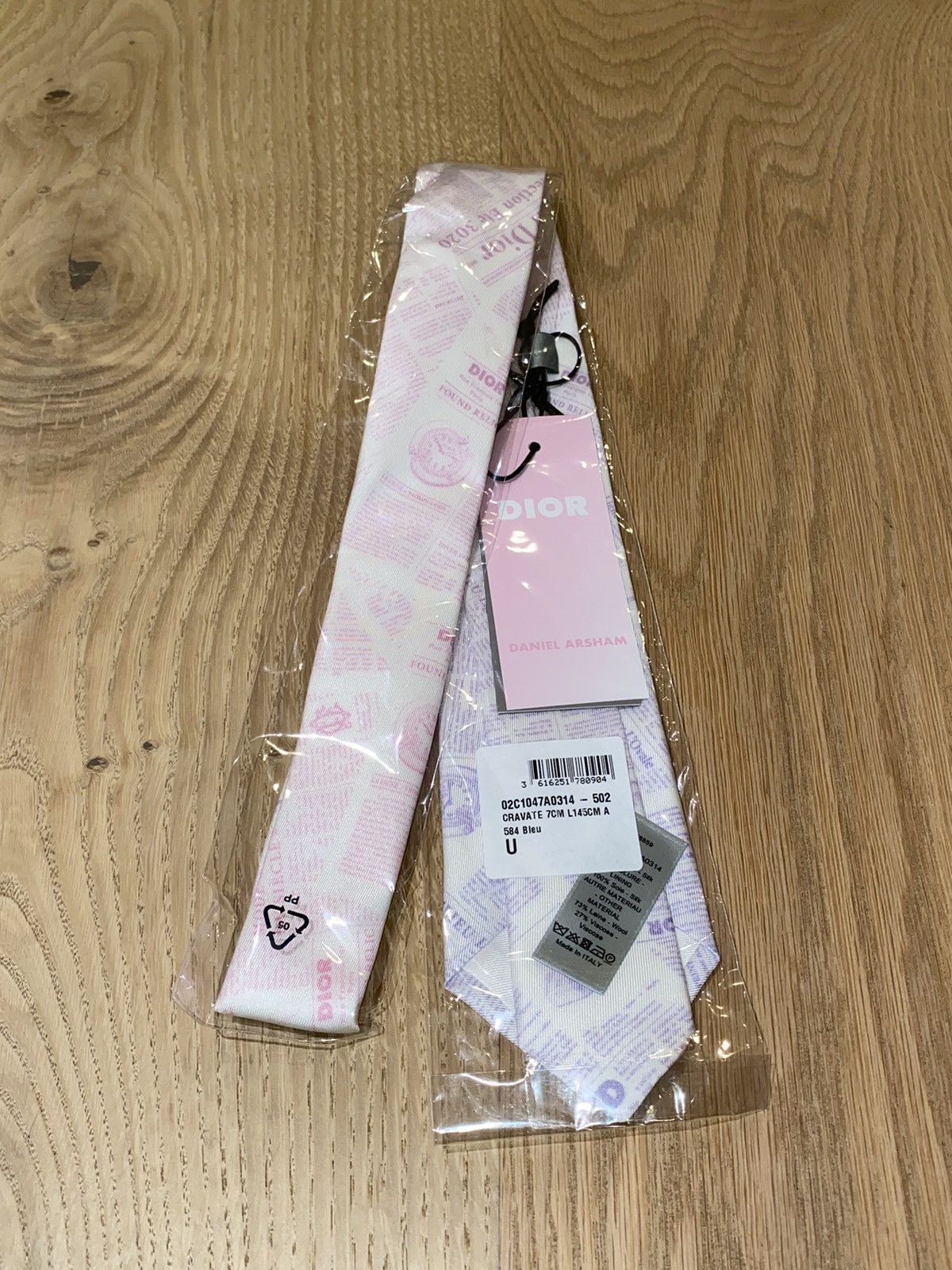 Daniel Arsham × Dior Daniel Arsham x Dior Tie Color Newspaper Size ONE SIZE - 5 Thumbnail