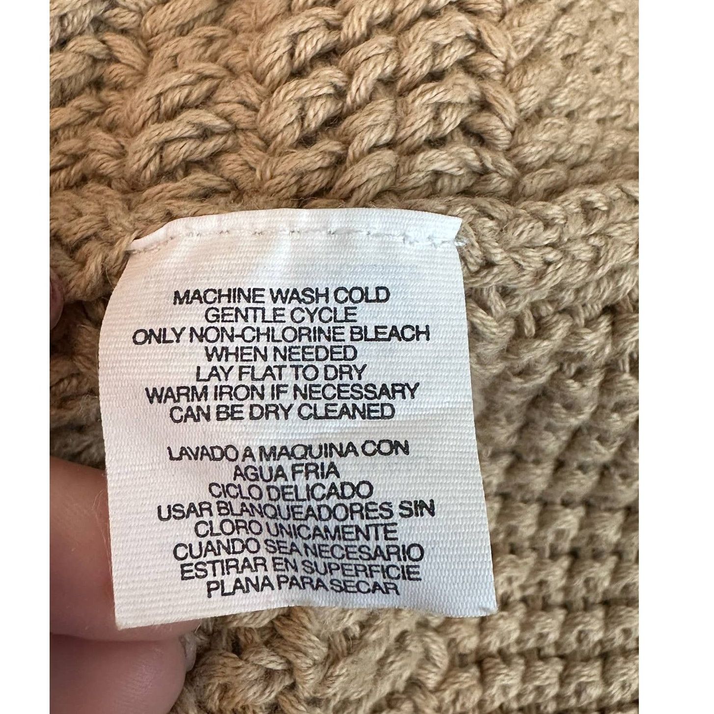 Jones New York Jones New York beige one button cardigan size Large Size L / US 10 / IT 46 - 4 Thumbnail