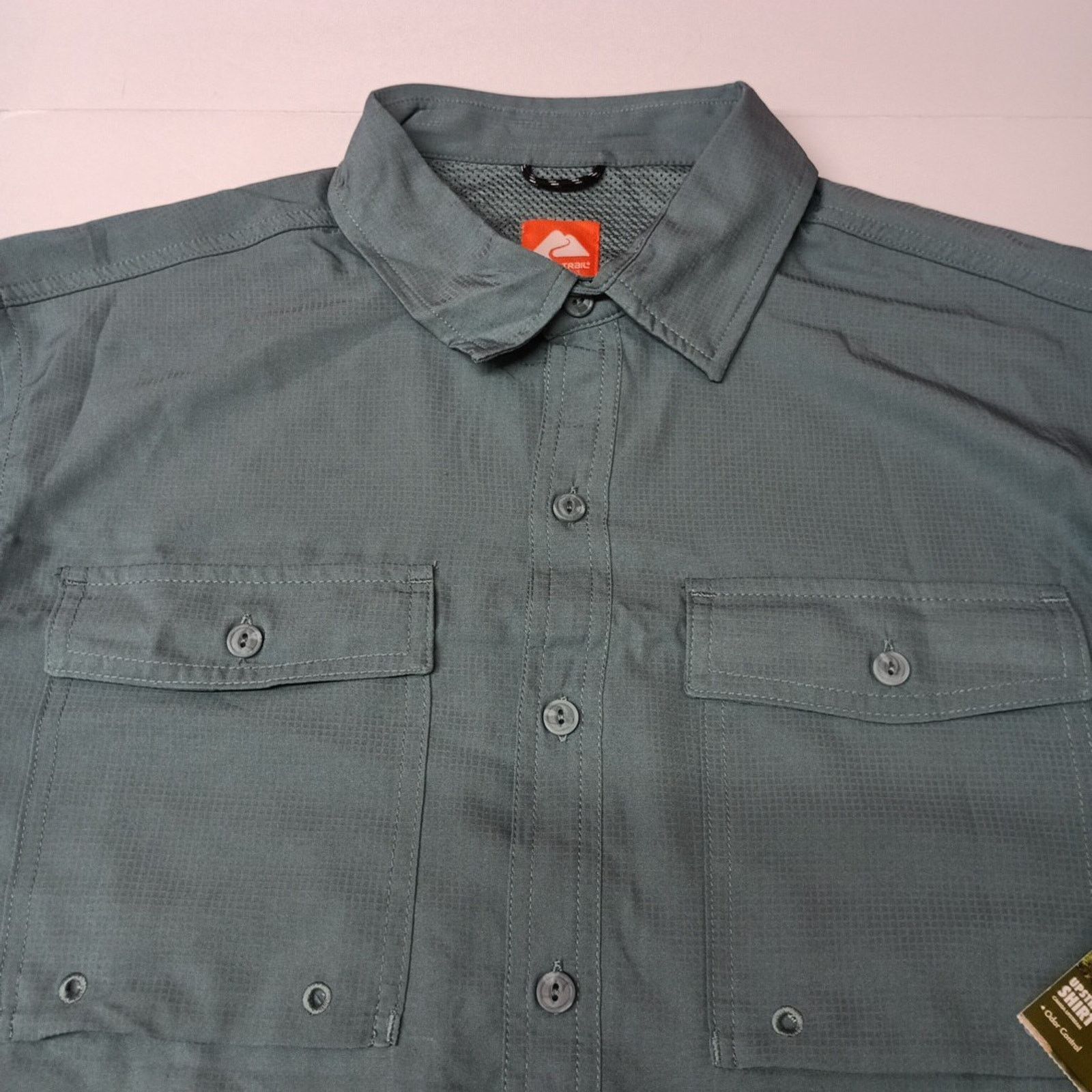 Other Ozark Trail Shirt Men's L Heritage Blue Roll Tab Sleeves Size US L / EU 52-54 / 3 - 3 Thumbnail