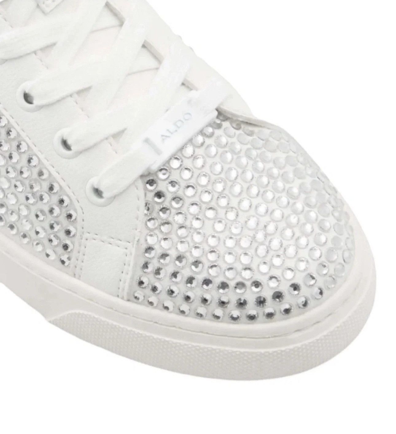 Aldo × Designer ALDO Rhinestone Glam Dilathiel Sneakers - Size 8 Size US 8 / IT 38 - 2 Thumbnail