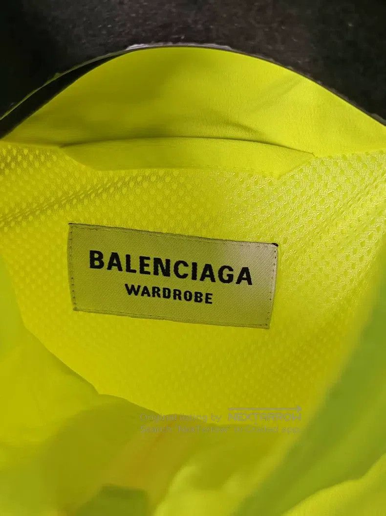 Balenciaga Balenciaga Embroidered Logo Zip-Up Jacket Size XXS / US 00 / IT 34 - 4 Thumbnail